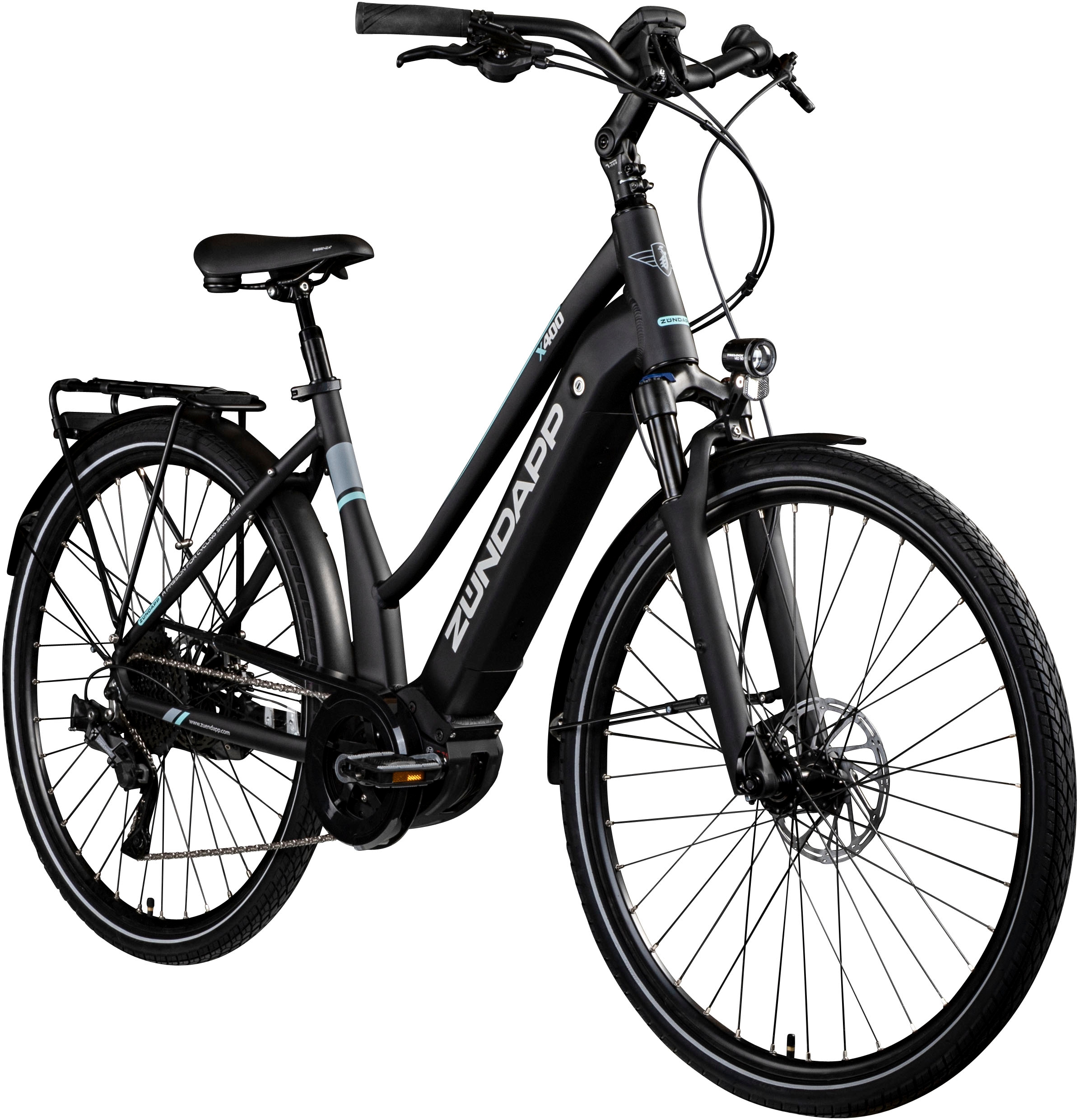 Zündapp E-Bike »X400«, 11 Gang, Shimano, Deore XT, Mittelmotor 250 W, Pedelec, Elektrofahrrad für Damen u. Herren