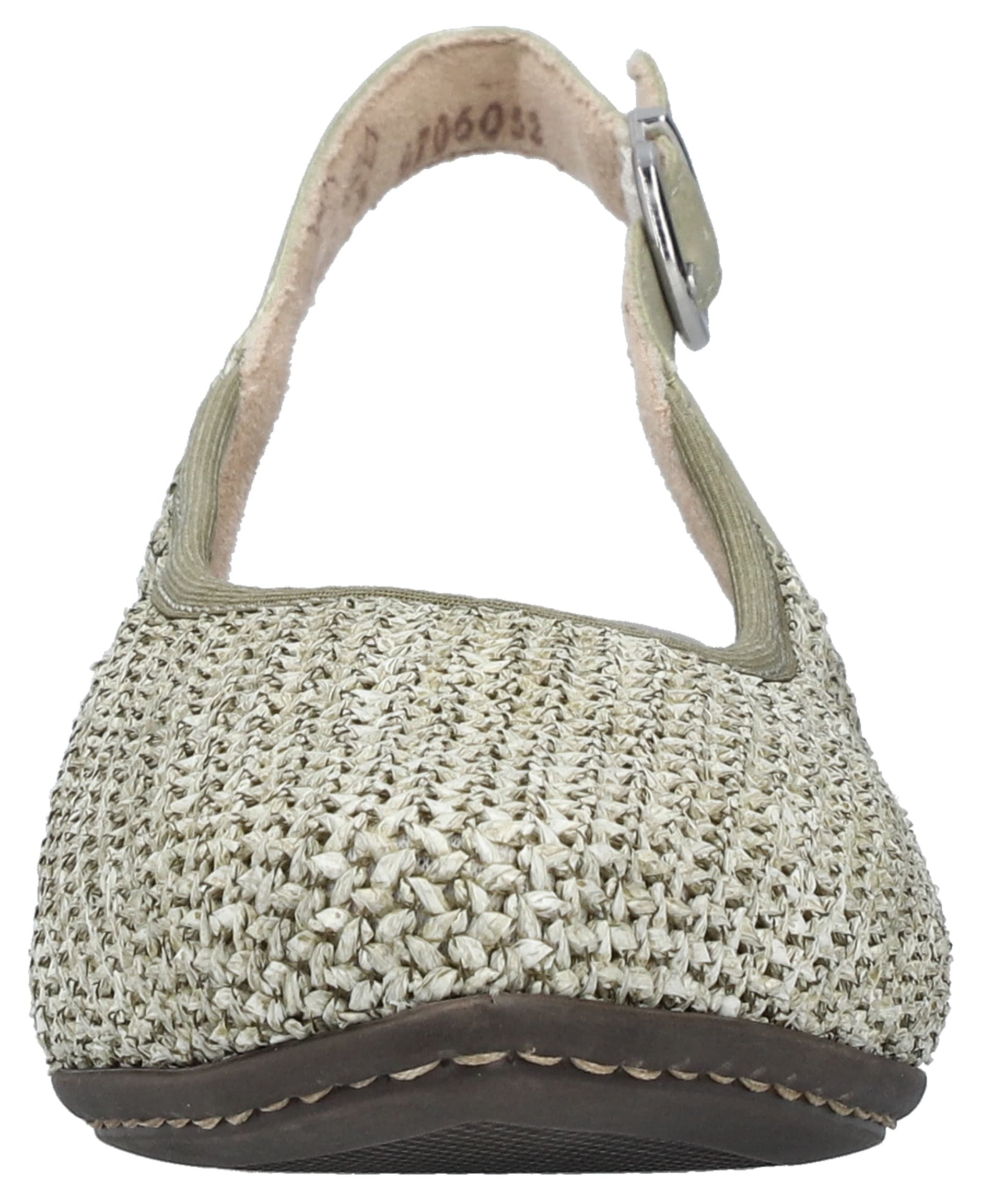 Rieker Slingsandale  Sommerschuh, Festtagsschuh, Blockabsatz, mit Riemchen