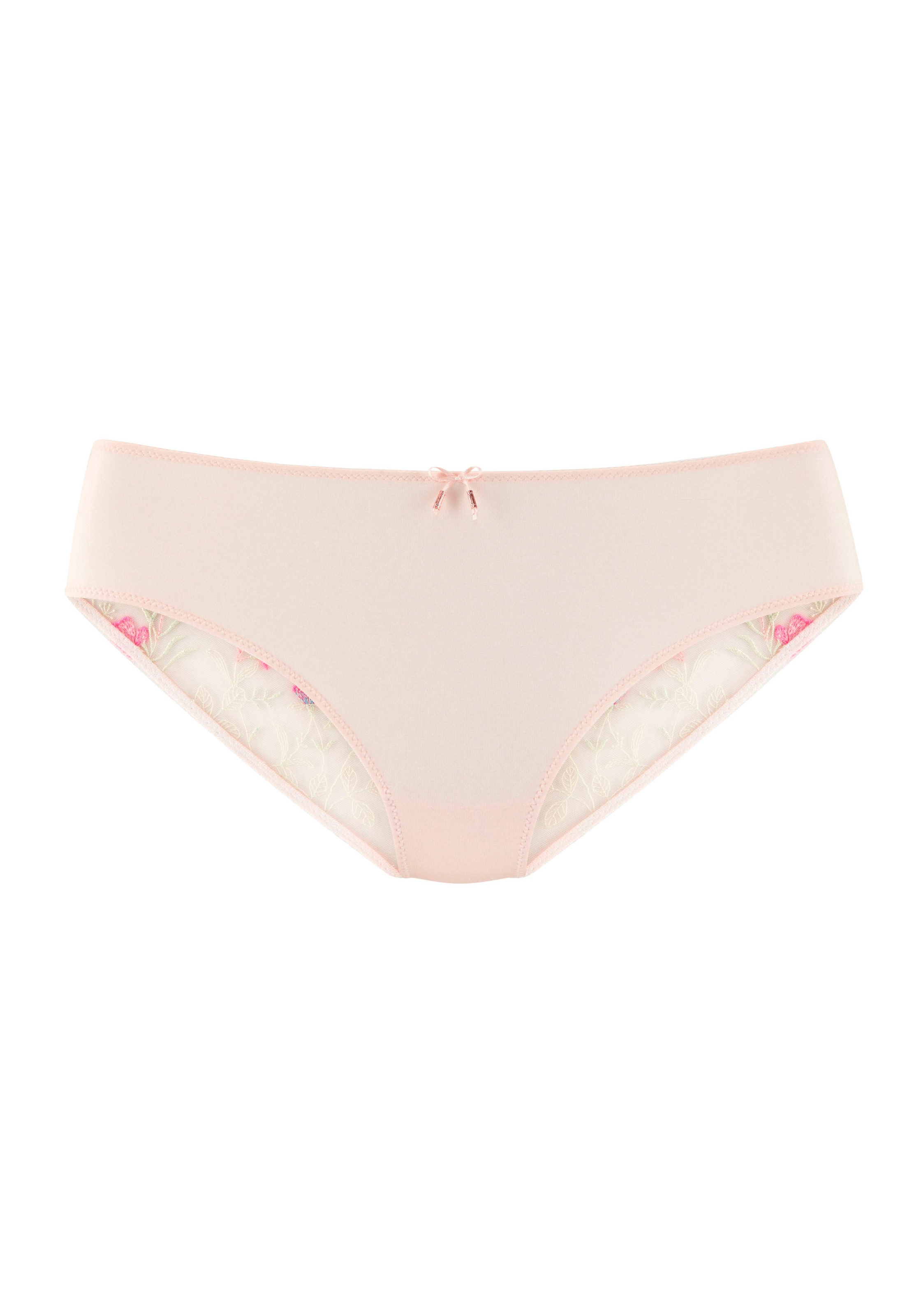 LASCANA Tanga »Maria«, mit blumiger Stickereispitze