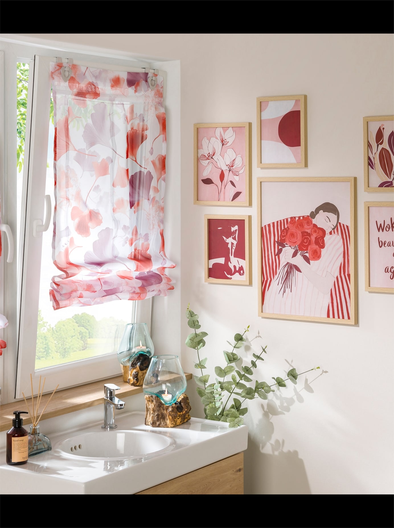 heine home Raffrollo mit Ösen