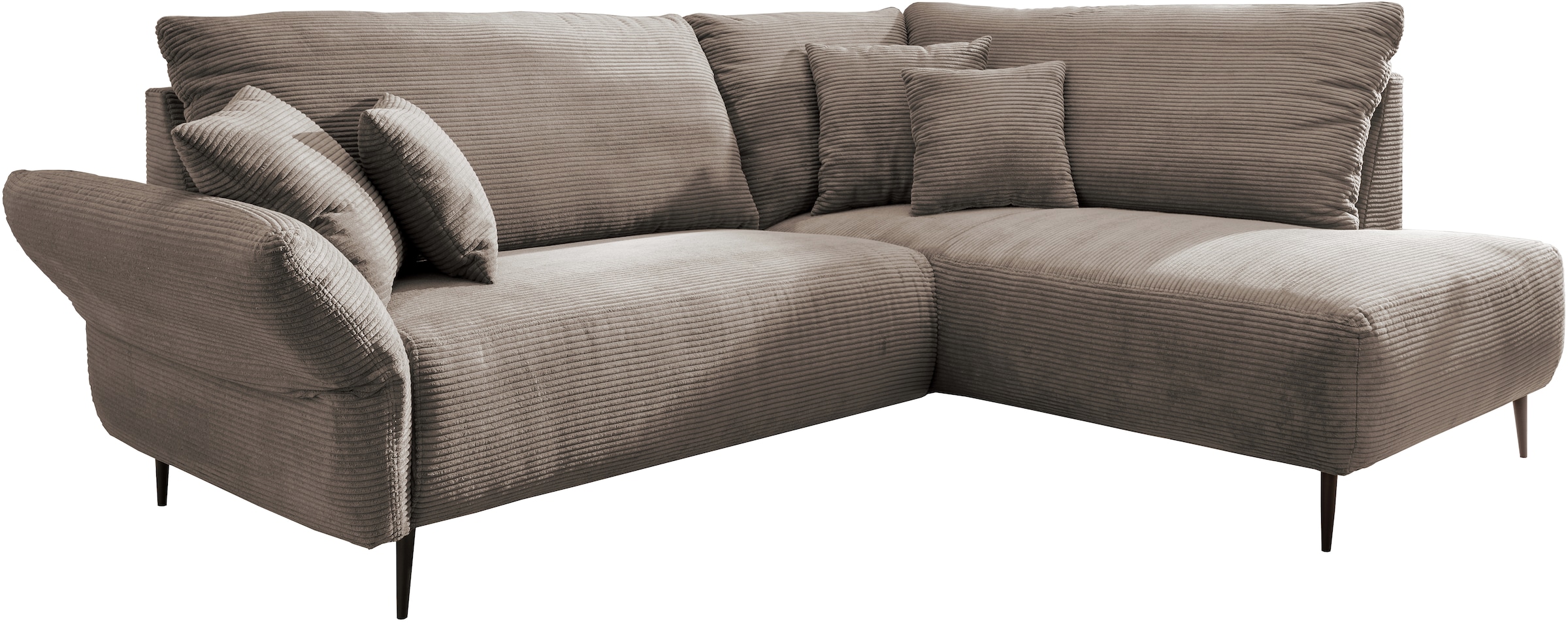 INOSIGN Ecksofa »Vanilla L-Form«, Armlehnenfunktion