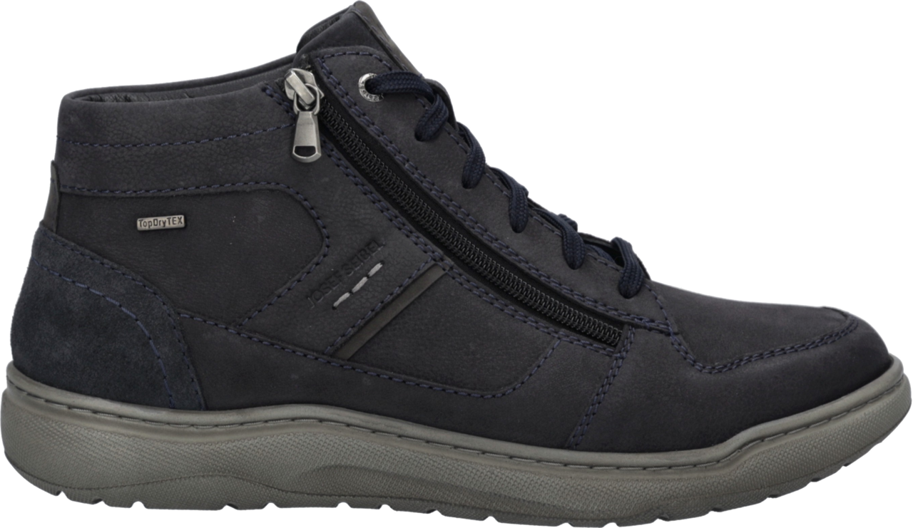 Josef Seibel Schnürboots »Baxter 50«  High Top-Sneaker mit praktischem Außenreißverschluss, K-Weite