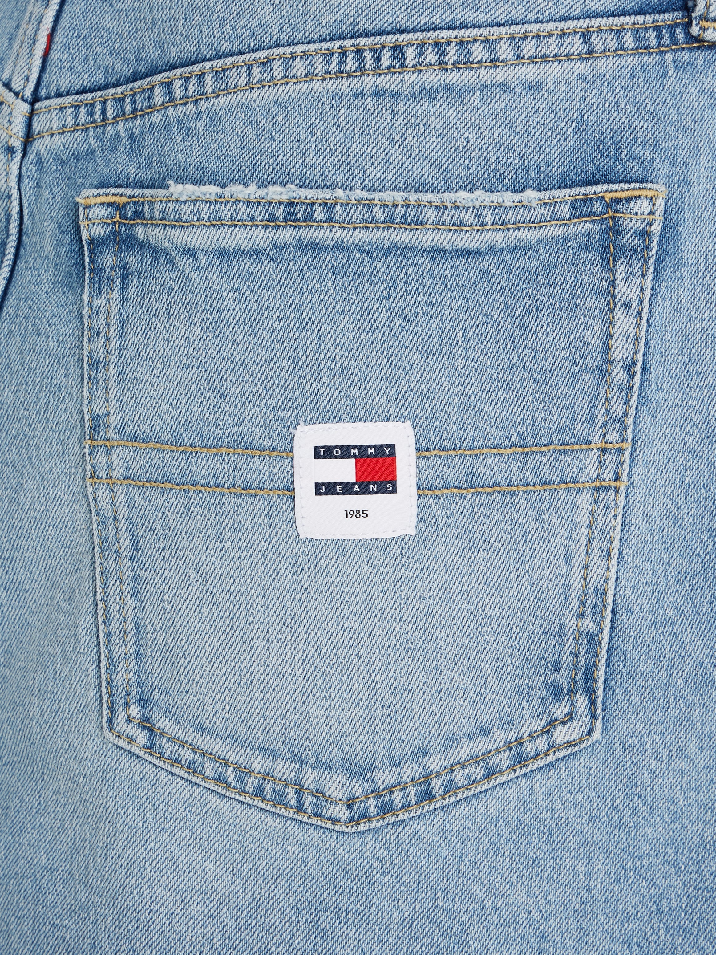 Tommy Jeansrock bei online AH6114«, MN Ledermarkenlabel kaufen »IZZIE SKIRT MR OTTO Jeans mit