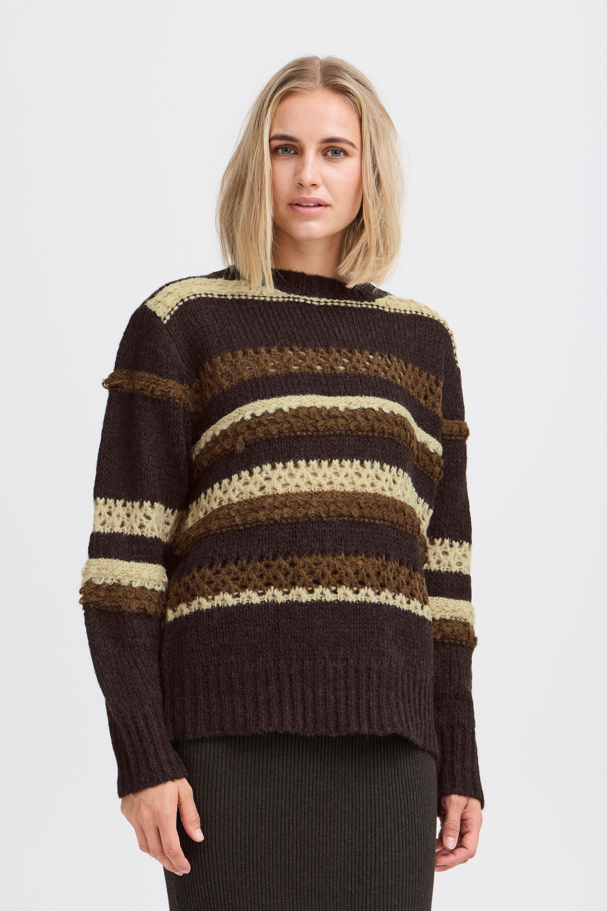 Pulz Jeans Strickfleece-Pullover »Strickpullover PZJACKIE Pullover«