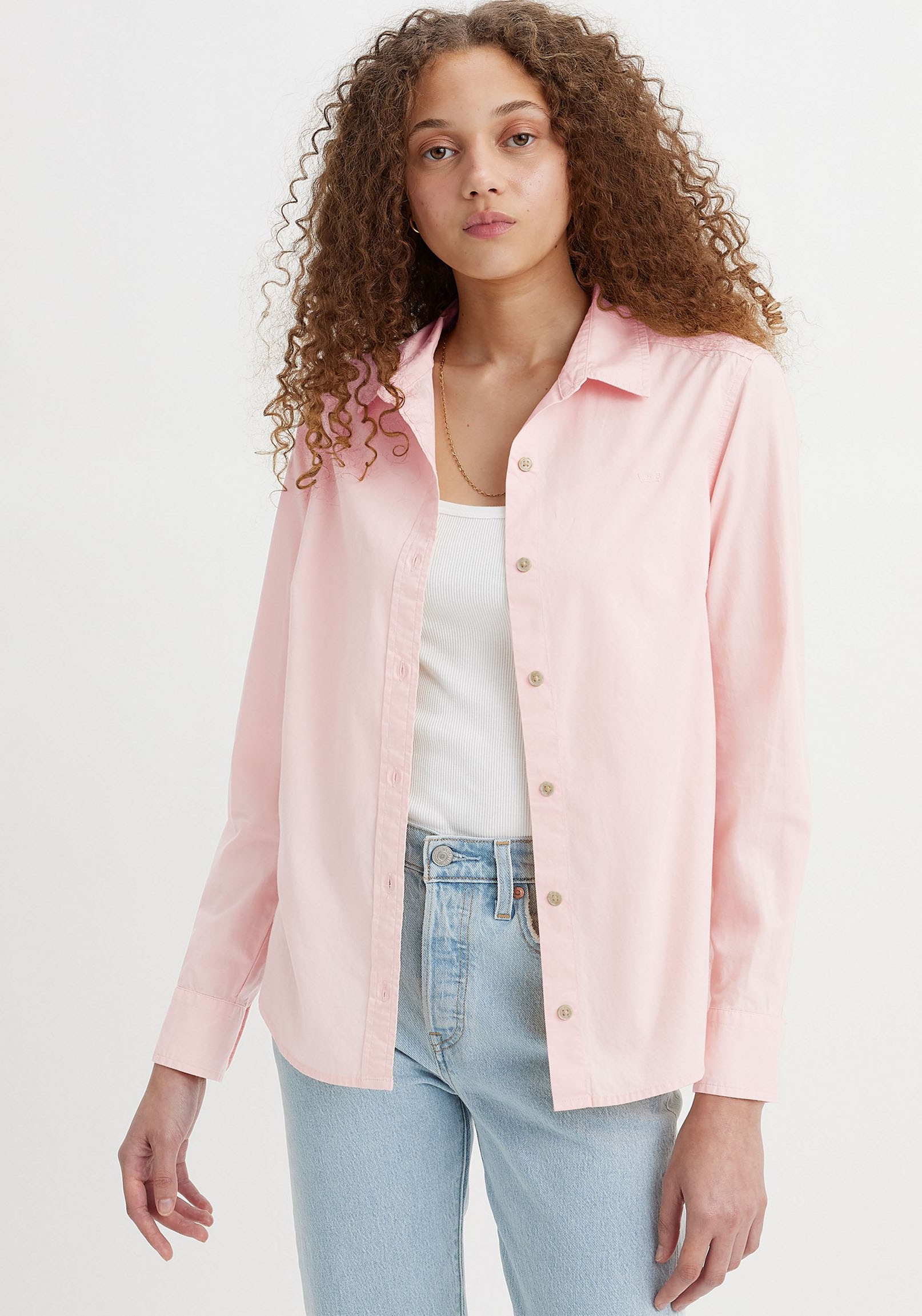 Levi's® Hemdbluse »The Classic« Kleine Logo-Stickerei auf der Brust