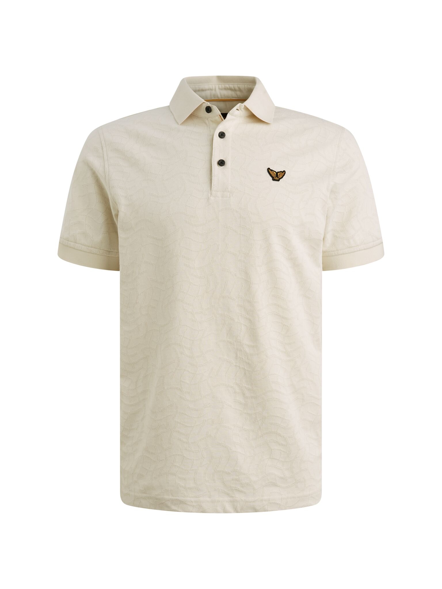 PME LEGEND Poloshirt »Short sleeve polo jersey jacquard« mit Logo Stickerei
