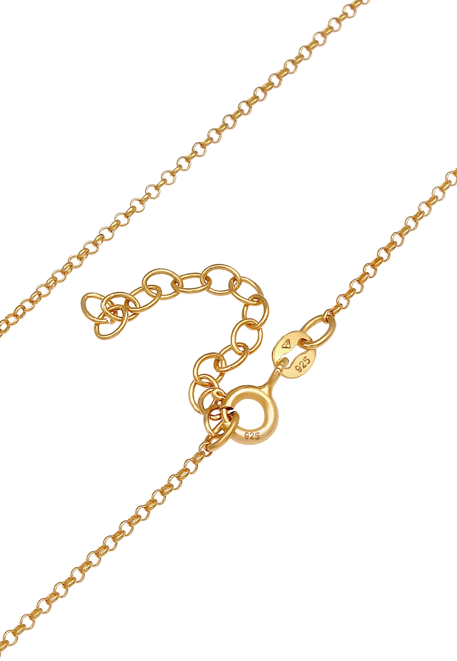 Elli Choker »Halskette Choker Würfel Viereck Geo 925 Silber«