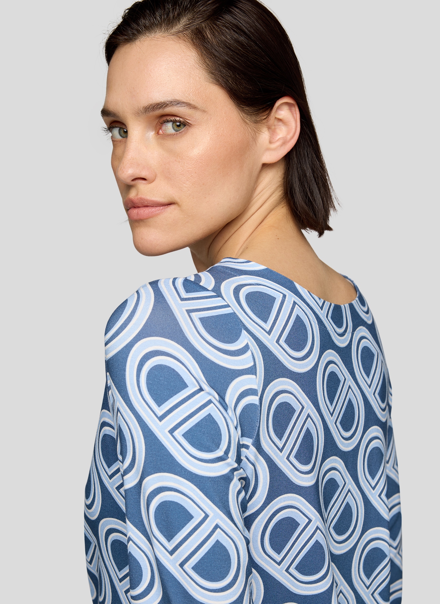 Rabe 3/4-Arm-Shirt, mit All-Over Print