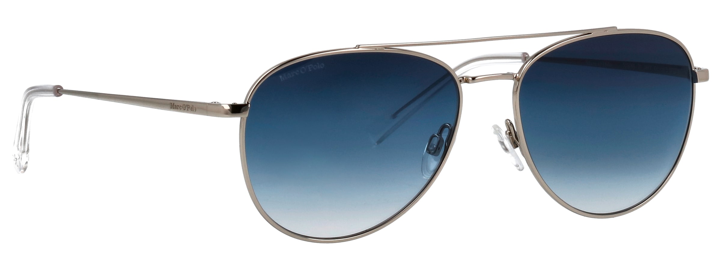 Marc O'Polo Pilotenbrille »Modell 505066« Logoschriftzug auf dem Glas