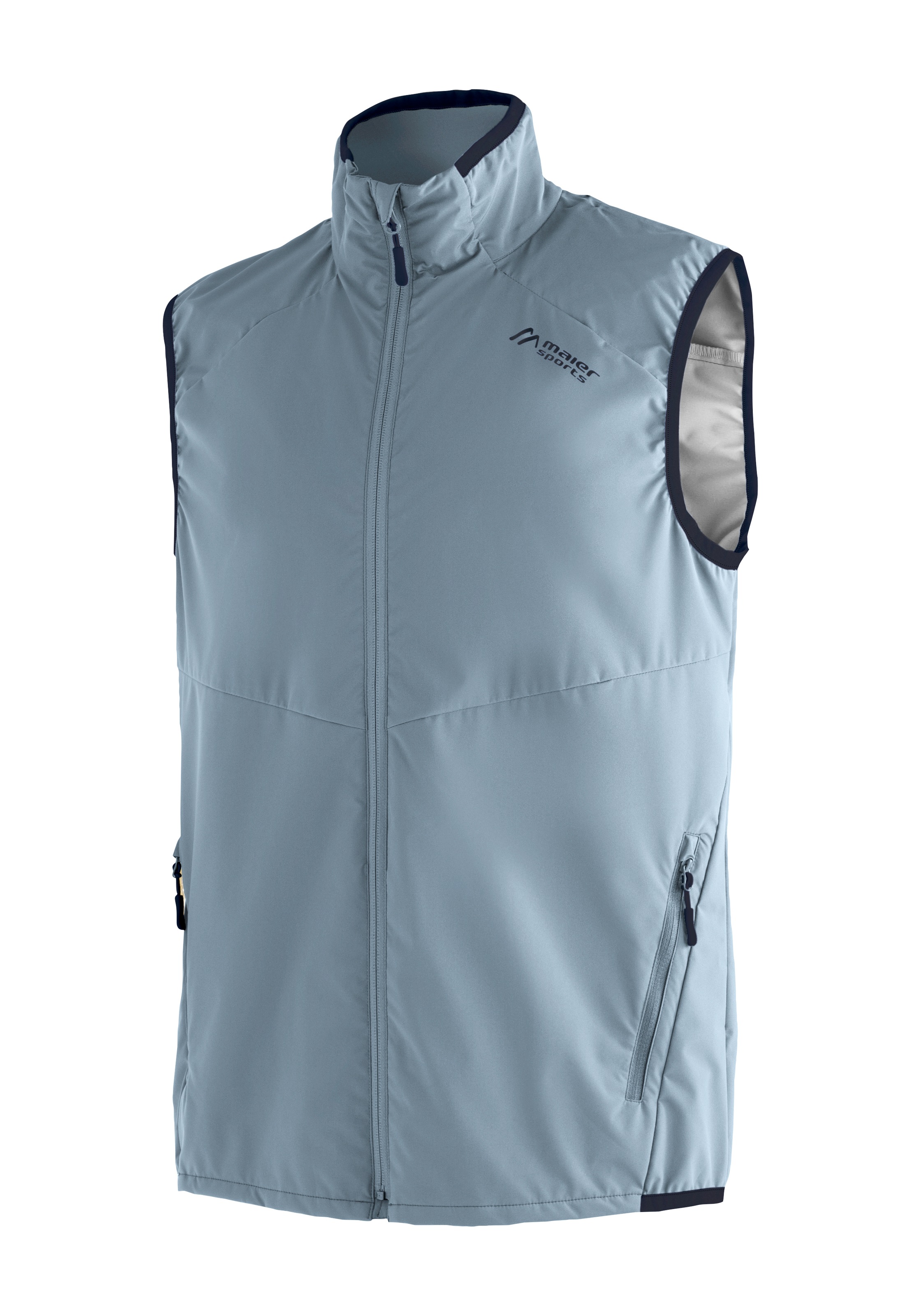 Maier Sports Softshellweste »Brims Vest M«, atmungsaktive Herren Weste, wasserabweisende Outdoorweste