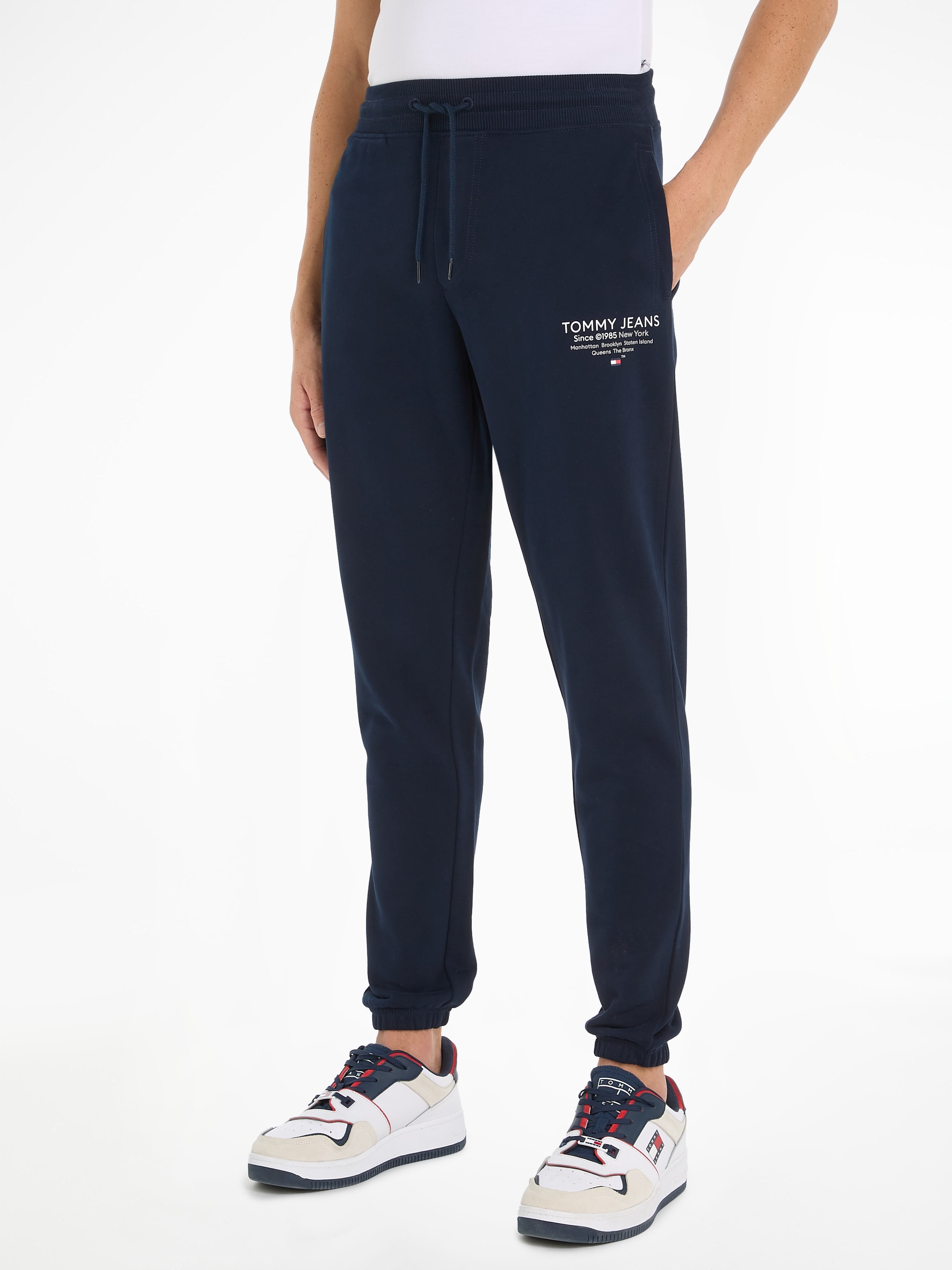 GRAPHIC Logodruck Jeans bei mit am shoppen SWEATPANT«, online Jogginghose Tommy ENTRY OTTO SLIM Bein »TJM