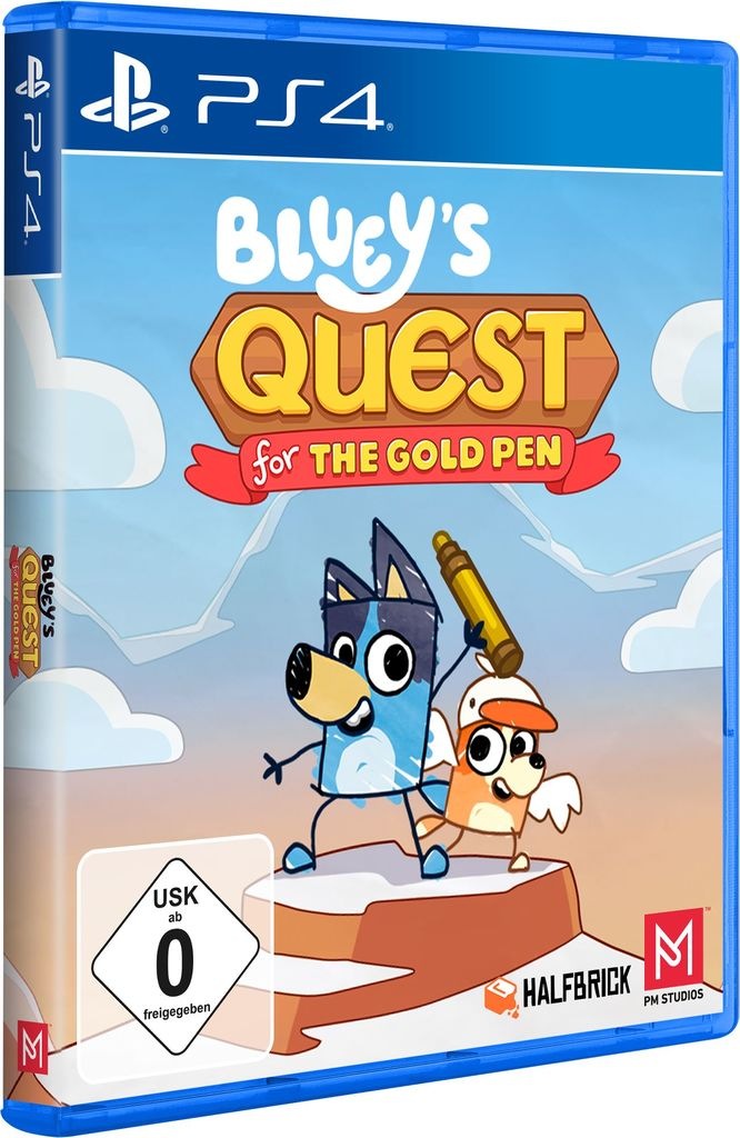 PM Studios Spielesoftware »Bluey's Quests for the Gold Pen« PlayStation 4