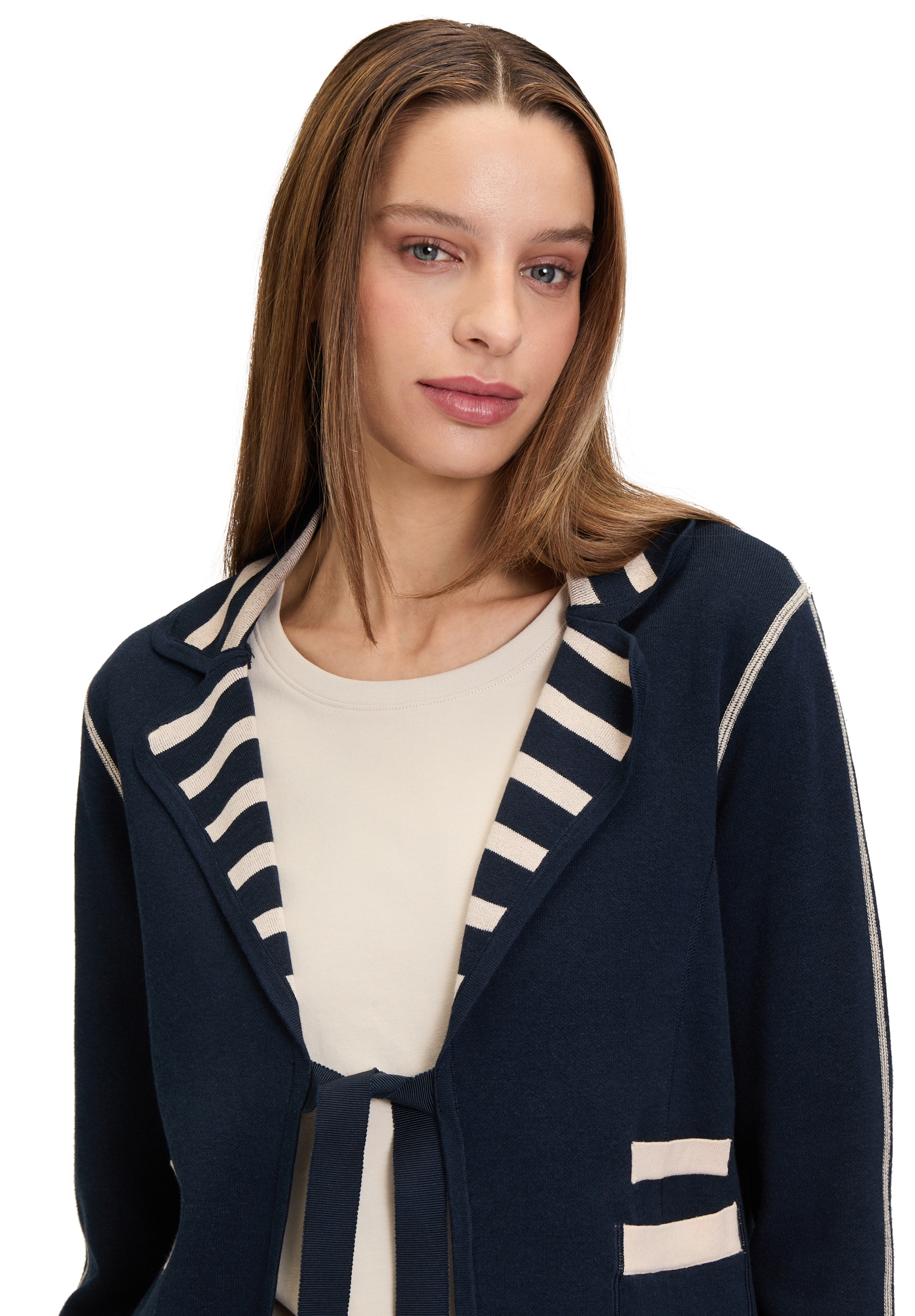 Betty Barclay Strickjacke »Strickblazer mit Wendefunktion«