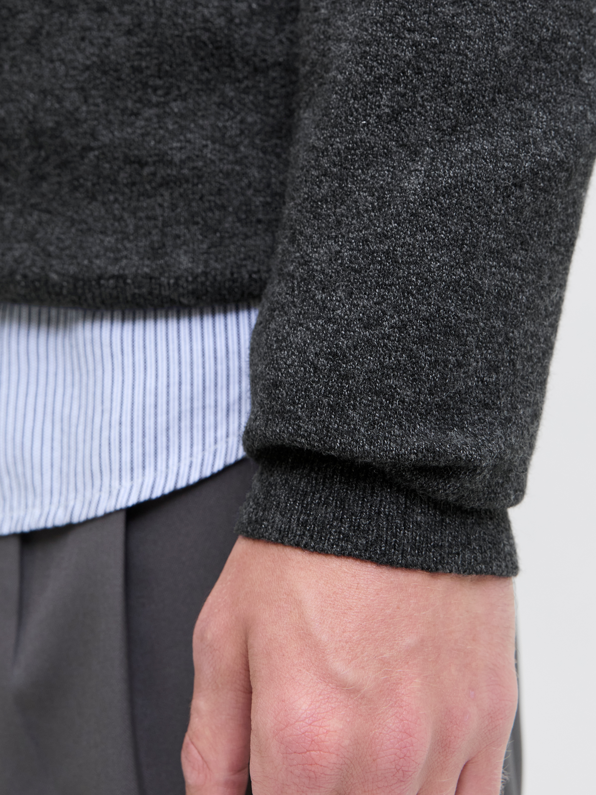 Jack & Jones Strickpullover »JJEPERFECT WOOL KNIT CREW NECK SN«
