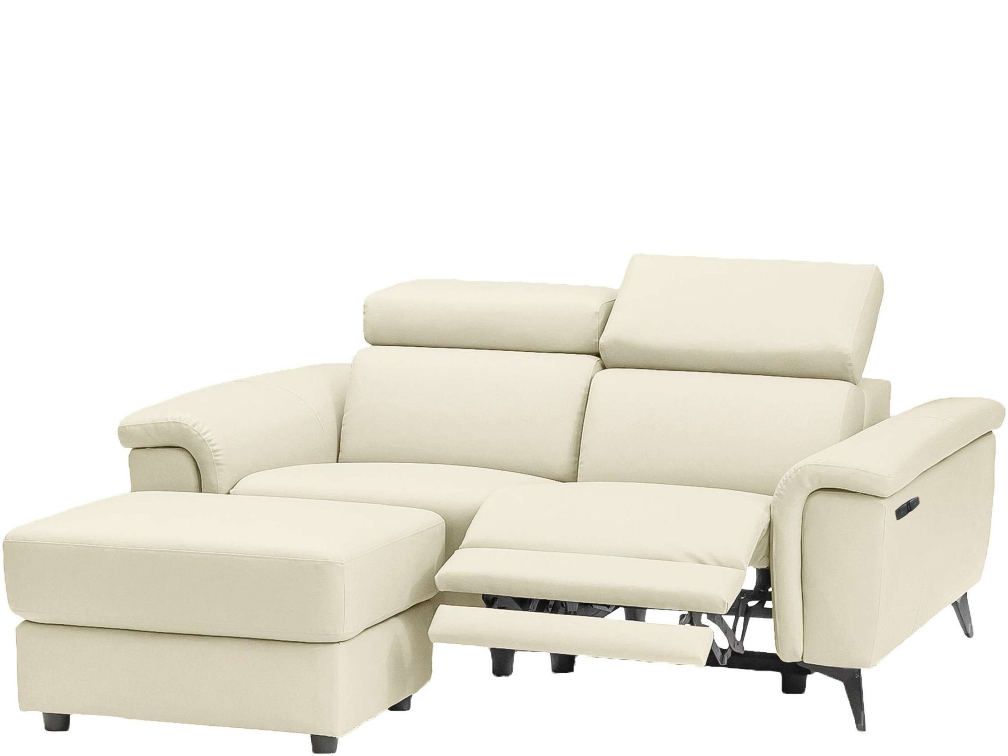 Places of Style 2-Sitzer »Marita«, mit elektrischer Relaxfunktion in einem Sitz und USB-Anschluss