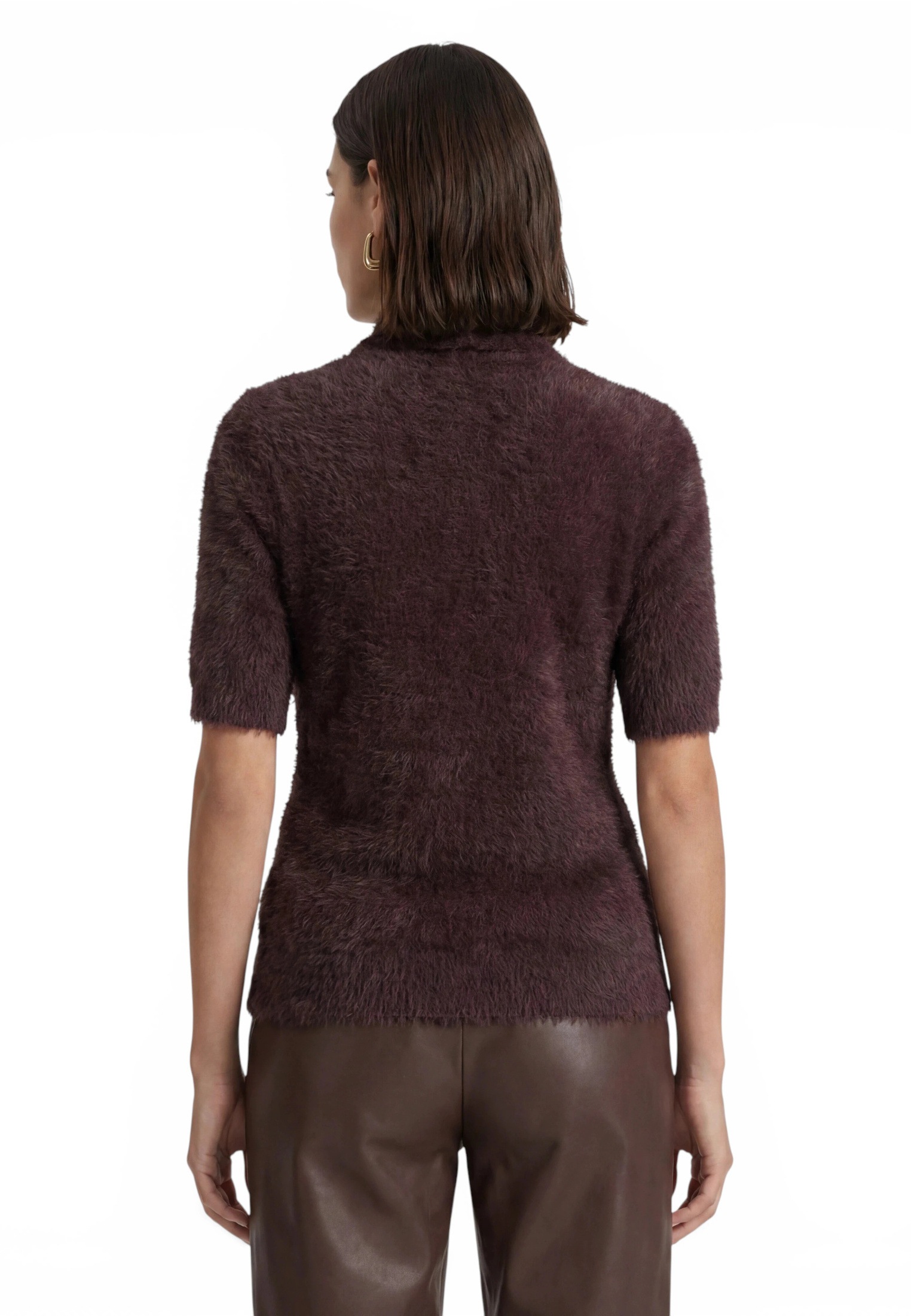 Zero Strickpullover »Strickpullover kurzarm«