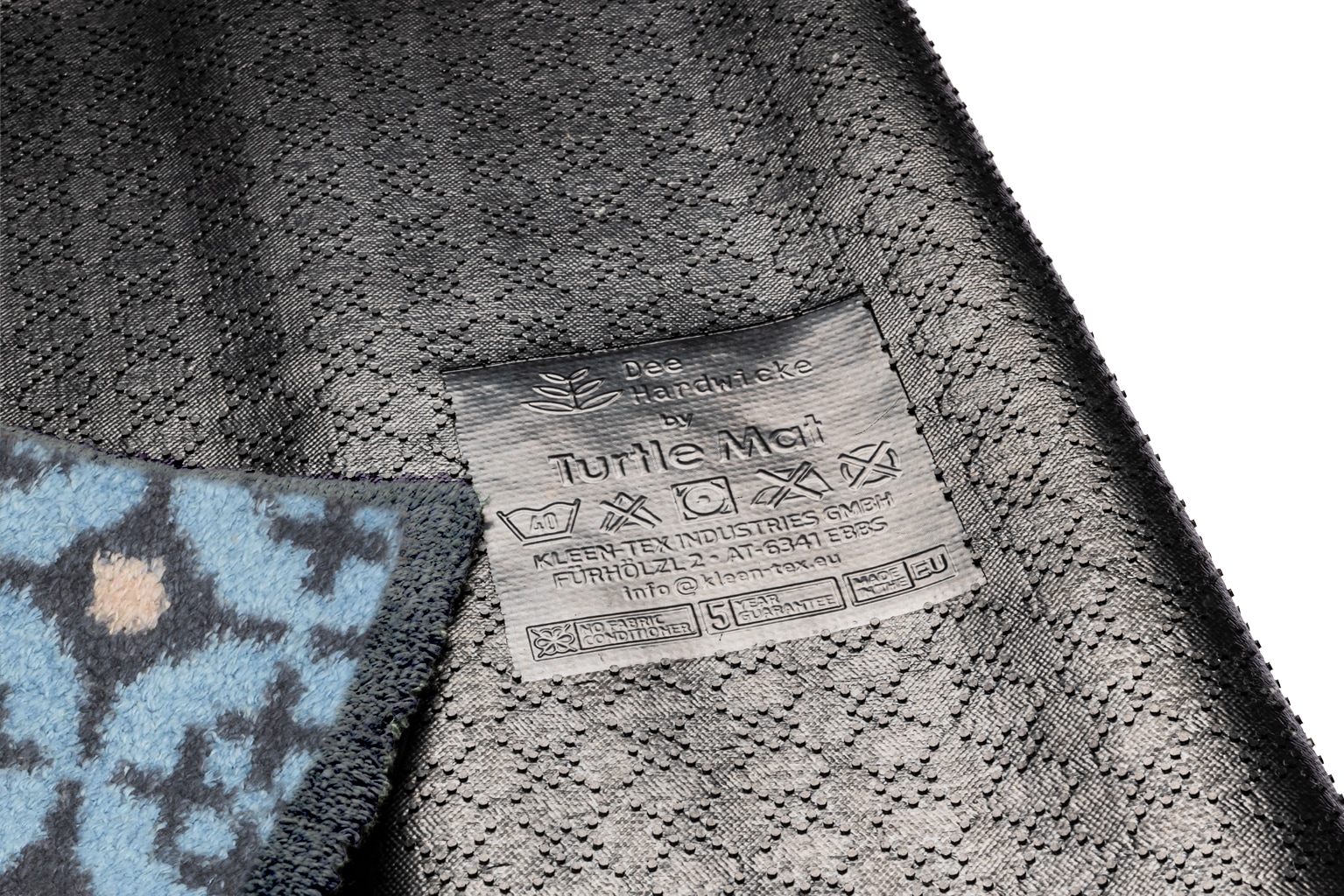 Turtle Mat Fußmatte »Parterre Blue« rechteckig 9 mm Höhe