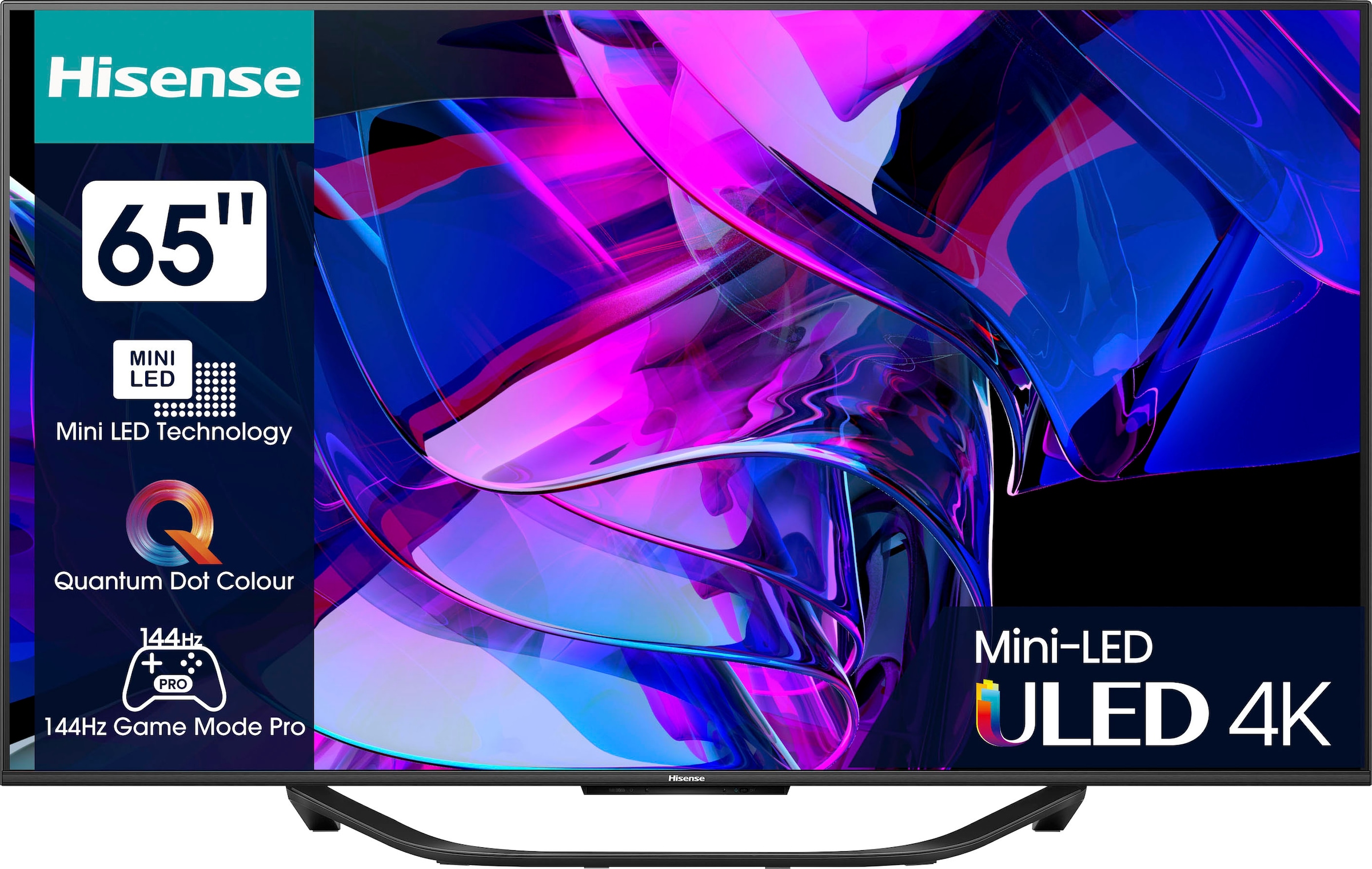 Hisense Mini-LED-Fernseher »65U7KQ«, 164 cm/65 Zoll, 4K Ultra HD, Smart-TV  jetzt bestellen bei OTTO