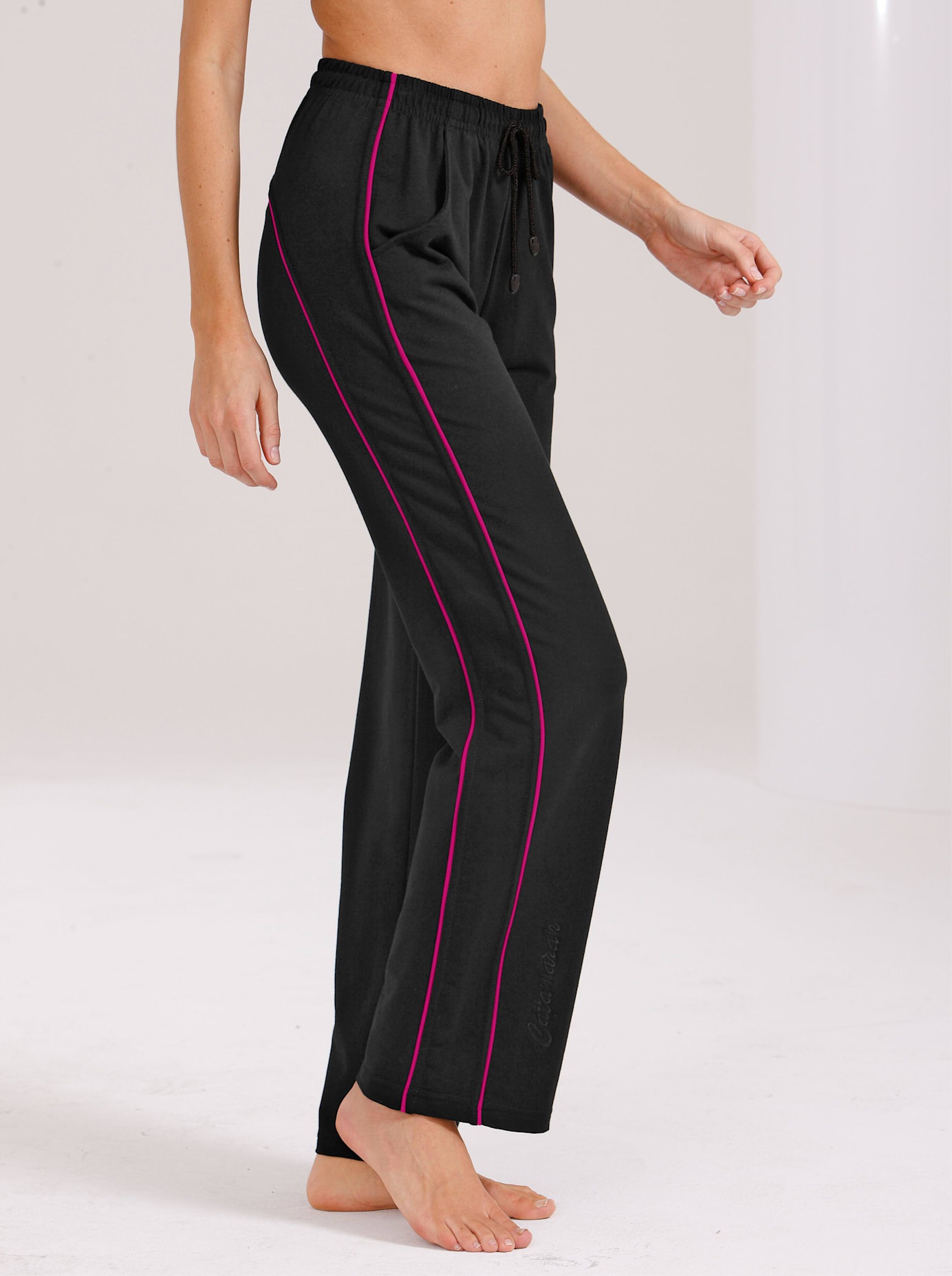 Catamaran Damen Sporthose in schwarz, Größe 44/46