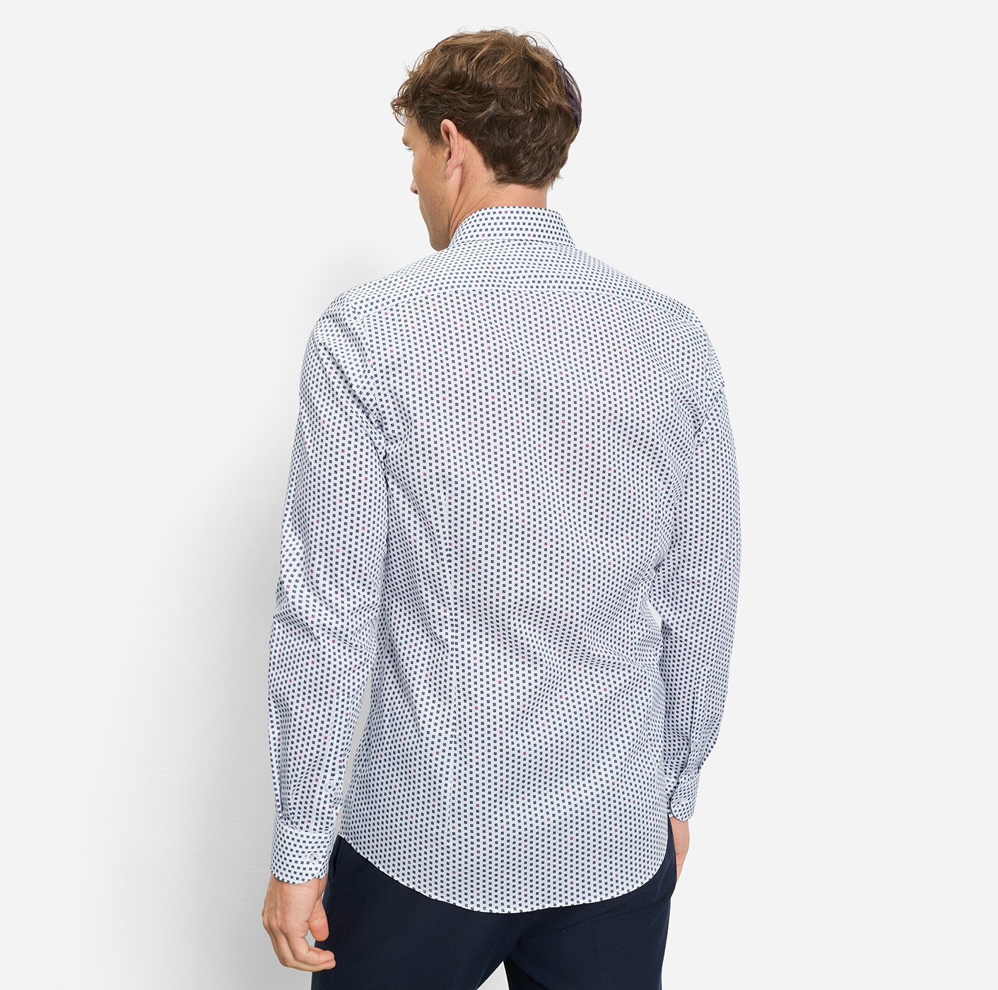 OLYMP Langarmhemd »Level 5« body fit, Kentkragen, Businesshemd