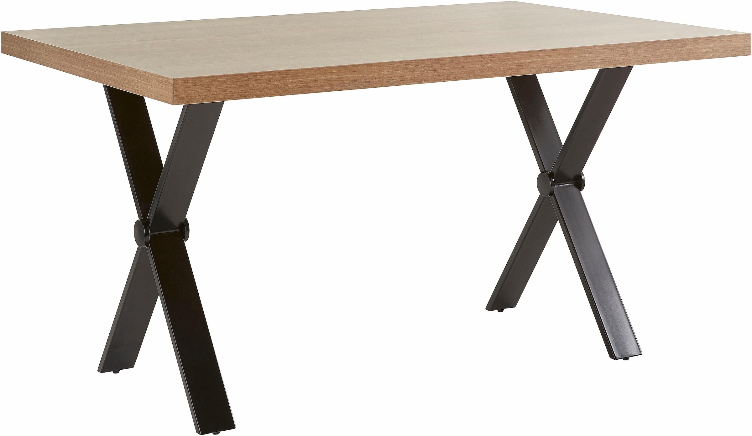 Homexperts Essgruppe »Colt«, (Set, 5 tlg.), Tisch, Breite 140 cm, 2 Bänke, Breite je 140 cm und 2 Freischwinger