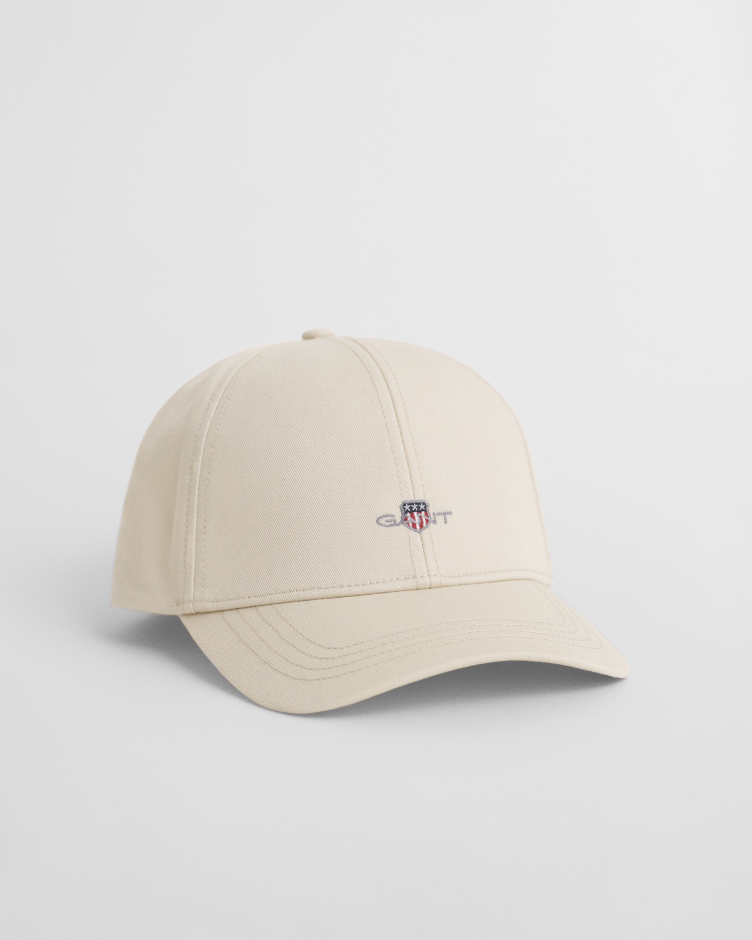 Gant Baseball Cap »HIGH SHIELD COTTON TWILL CAP«, mit einer hohen Krone