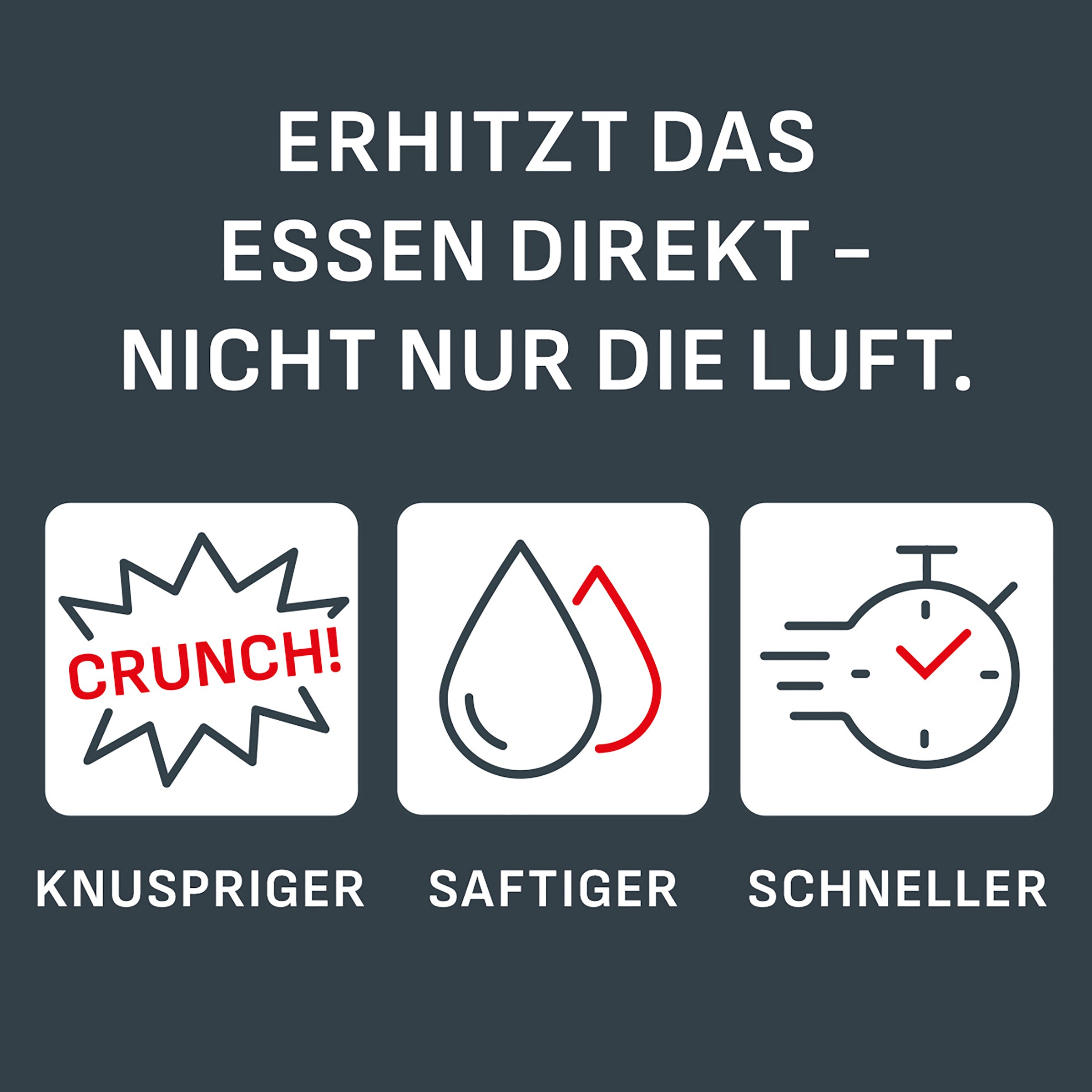 Tefal Heißluftfritteuse »Infra Heat Ever Fry XXL Dual« 2700 W 2 Garzonen, abnehmbare Frontblende, 7 Garprogramme, EY9488
