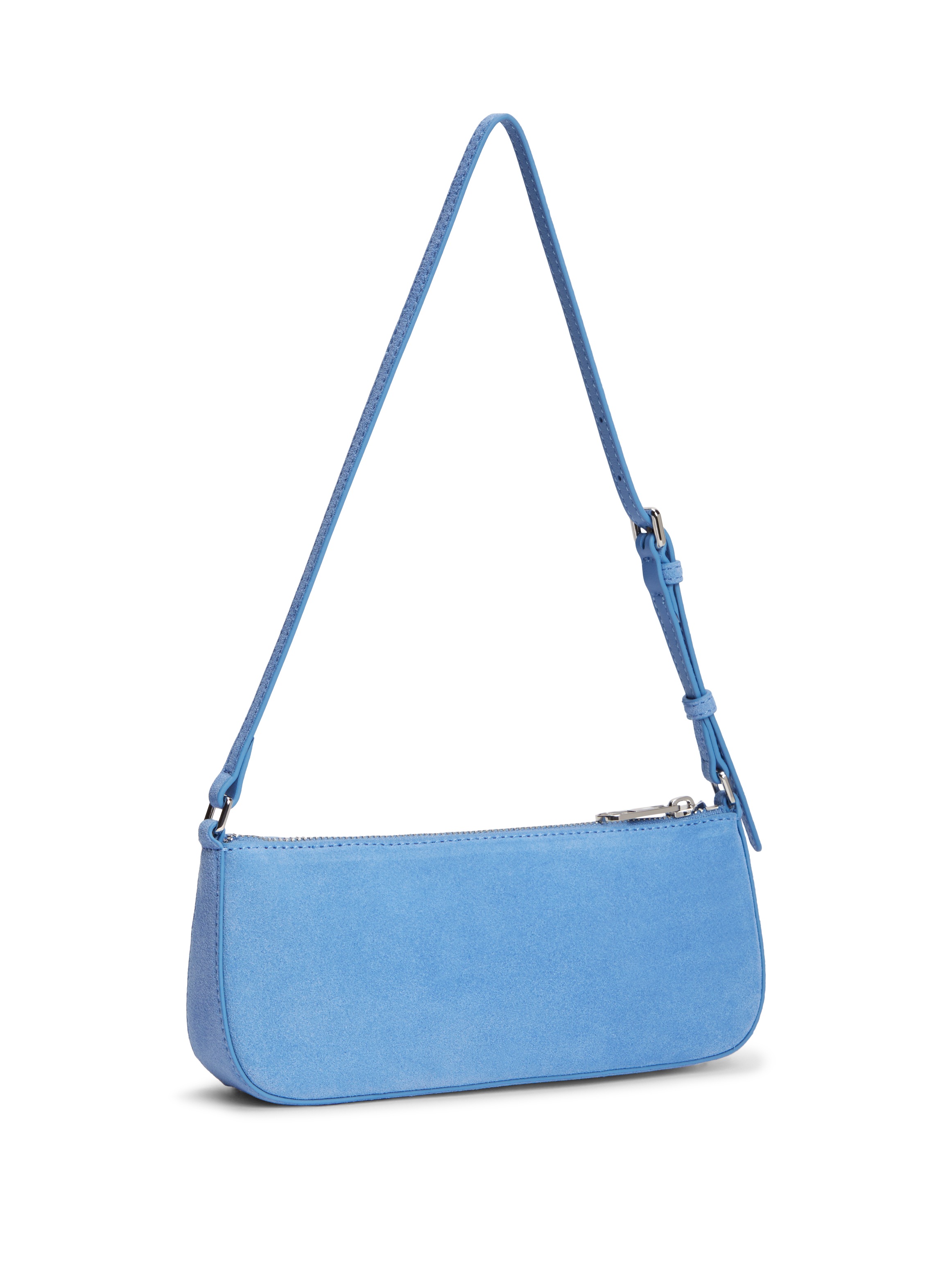 Tommy Jeans Schultertasche »TJW MUST SUEDE SHOULDER BAG« Damen Umhängetasche, Handtasche, Mini Bag  mit TH-Logo