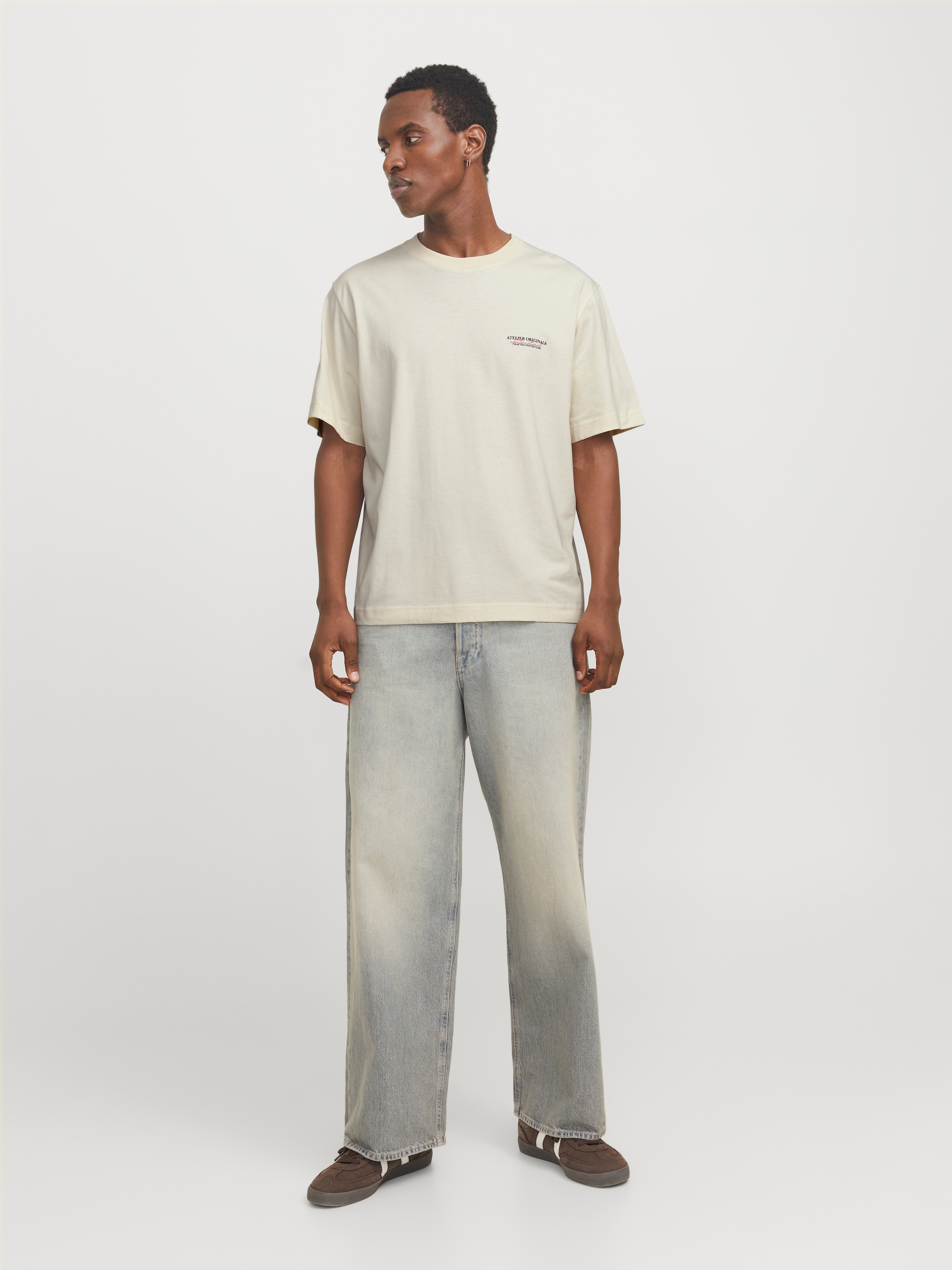 Jack & Jones T-Shirt »JORISLINGTON TYPE TEE SS CREW NECK SN«
