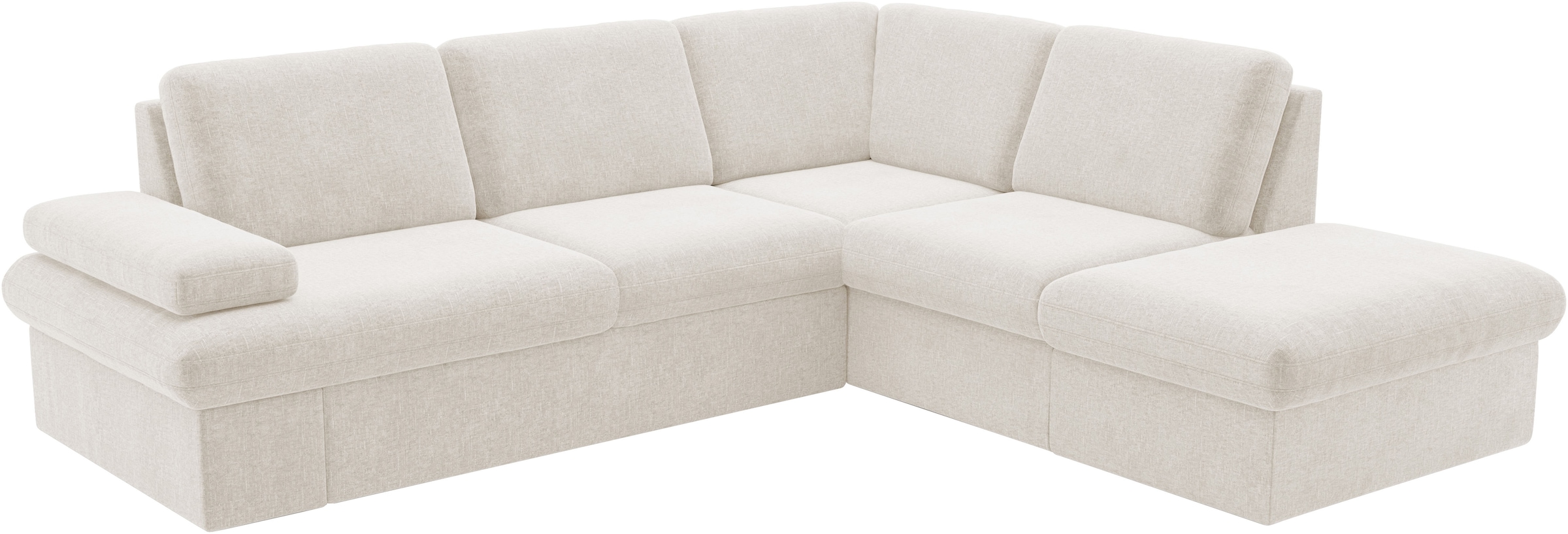 sit&more Ecksofa »Moreno«, mit Armteilverstellung,wahlweise mit Bettfunktion