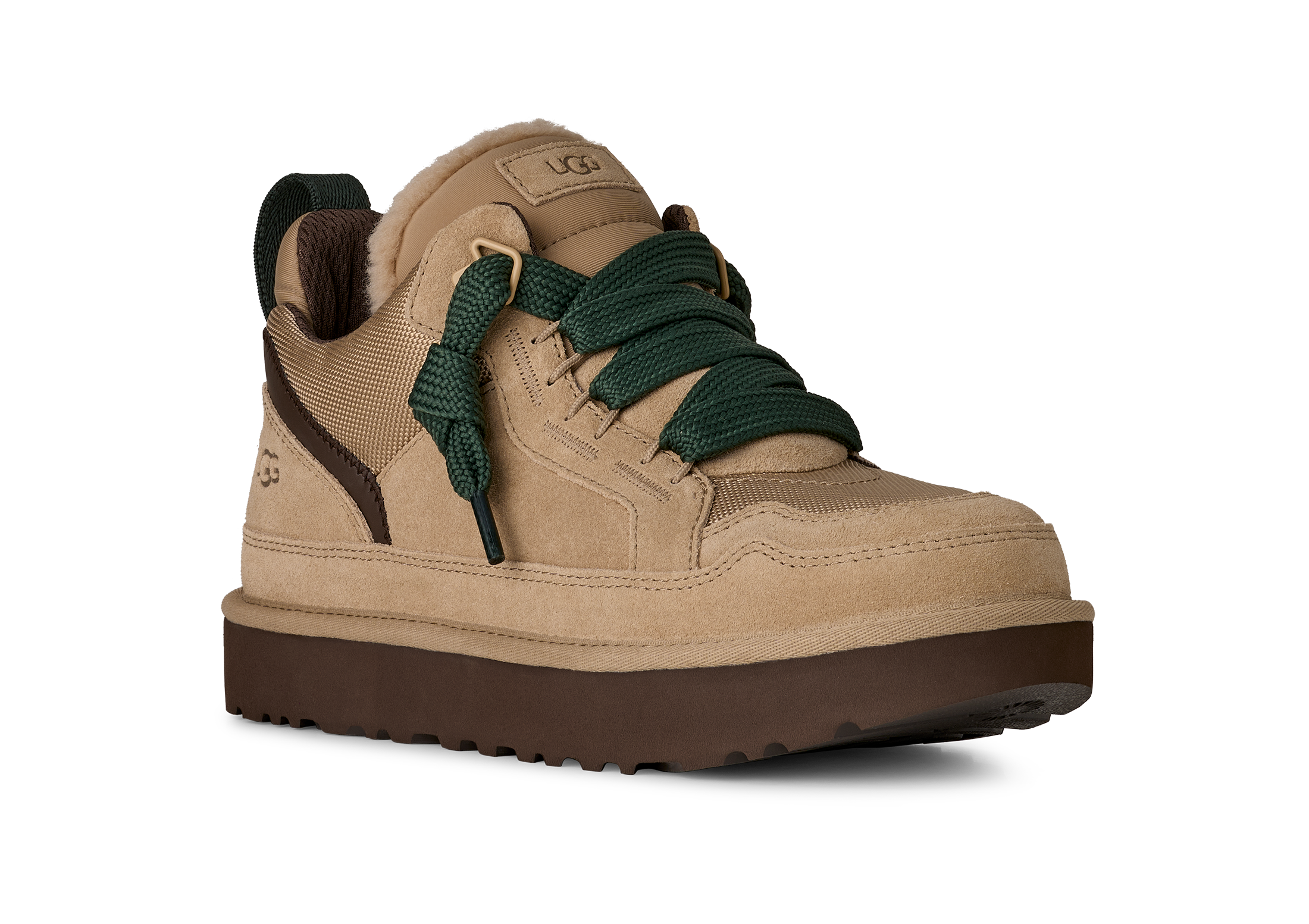 UGG Sneaker »M LOWMEL«  Halbschuh, Schnürschuh mit gepolstertem Schaftrand
