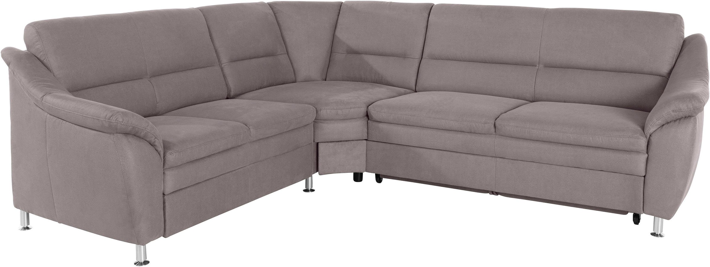 Places of Style Ecksofa »Cardoso L-Form«, mit Trapezecke für mehr Sitzkomfort, wahlweise auch mit Bettfunktion