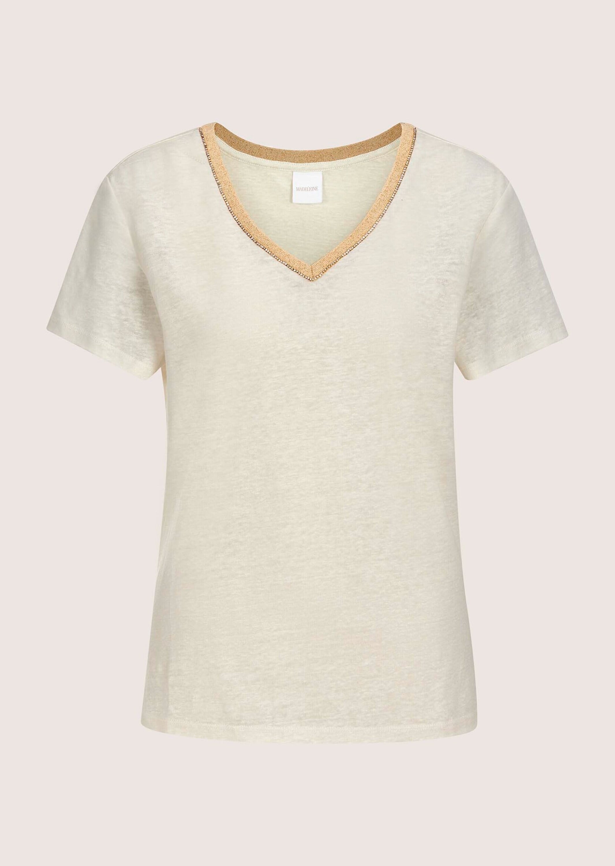 MADELEINE Kurzarmshirt »Shirt Leinenshirt«