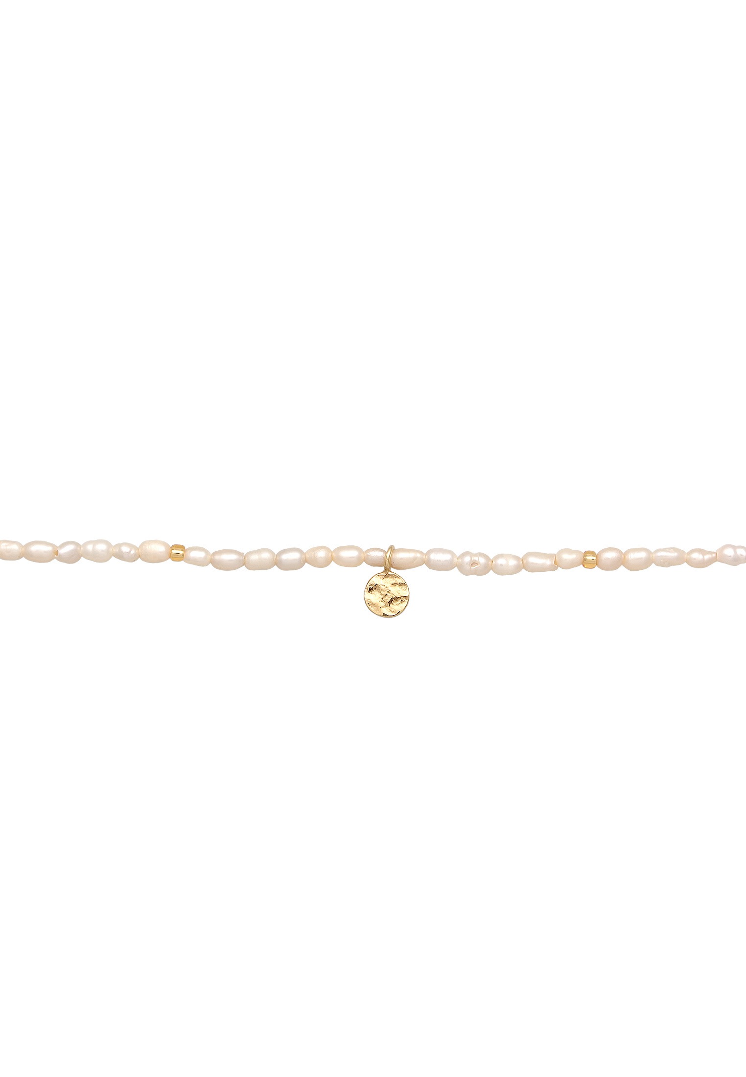 Elli Premium Choker »Halskette Choker Süßwasserperlen Klassik 925 Silber«