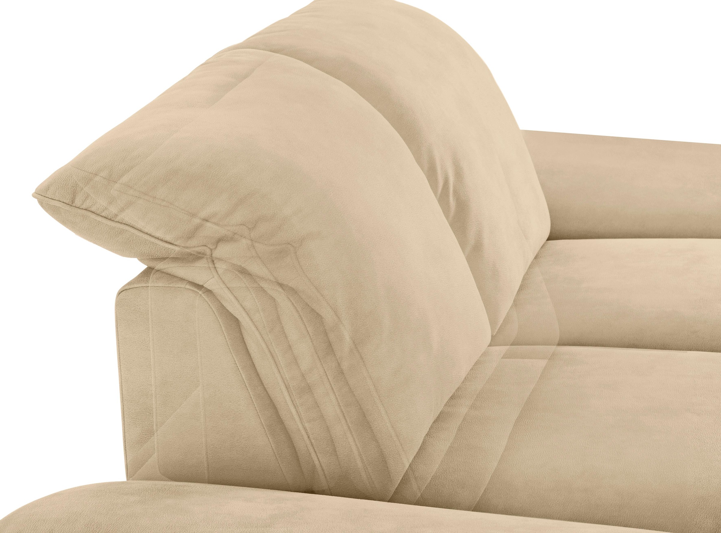 W.SCHILLIG 2-Sitzer »enjoy&MORE« mit Sitztiefenverstellung, Füße silber matt, Breite 202 cm