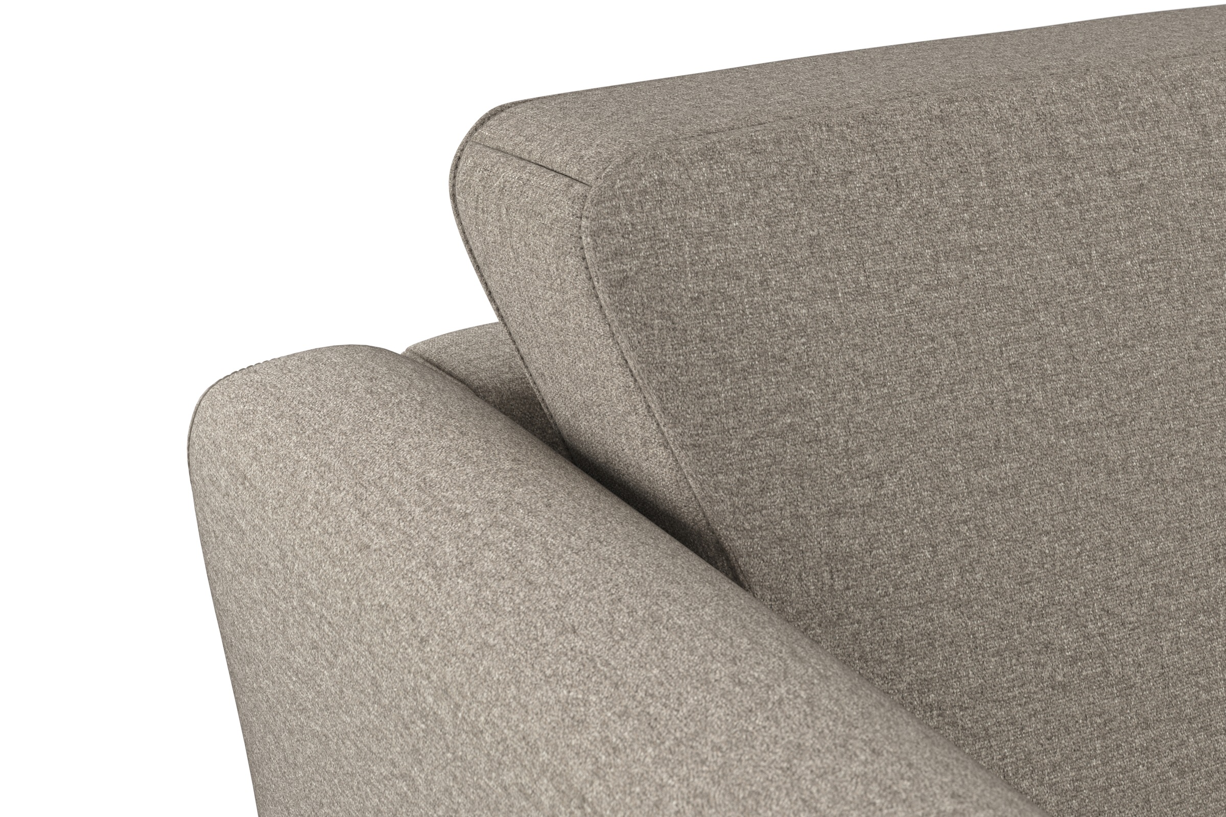 sit&more Ecksofa »Visby L-Form«, Wahlweise mit Bettfunktion und Stauraum, frei im Raum stellbar