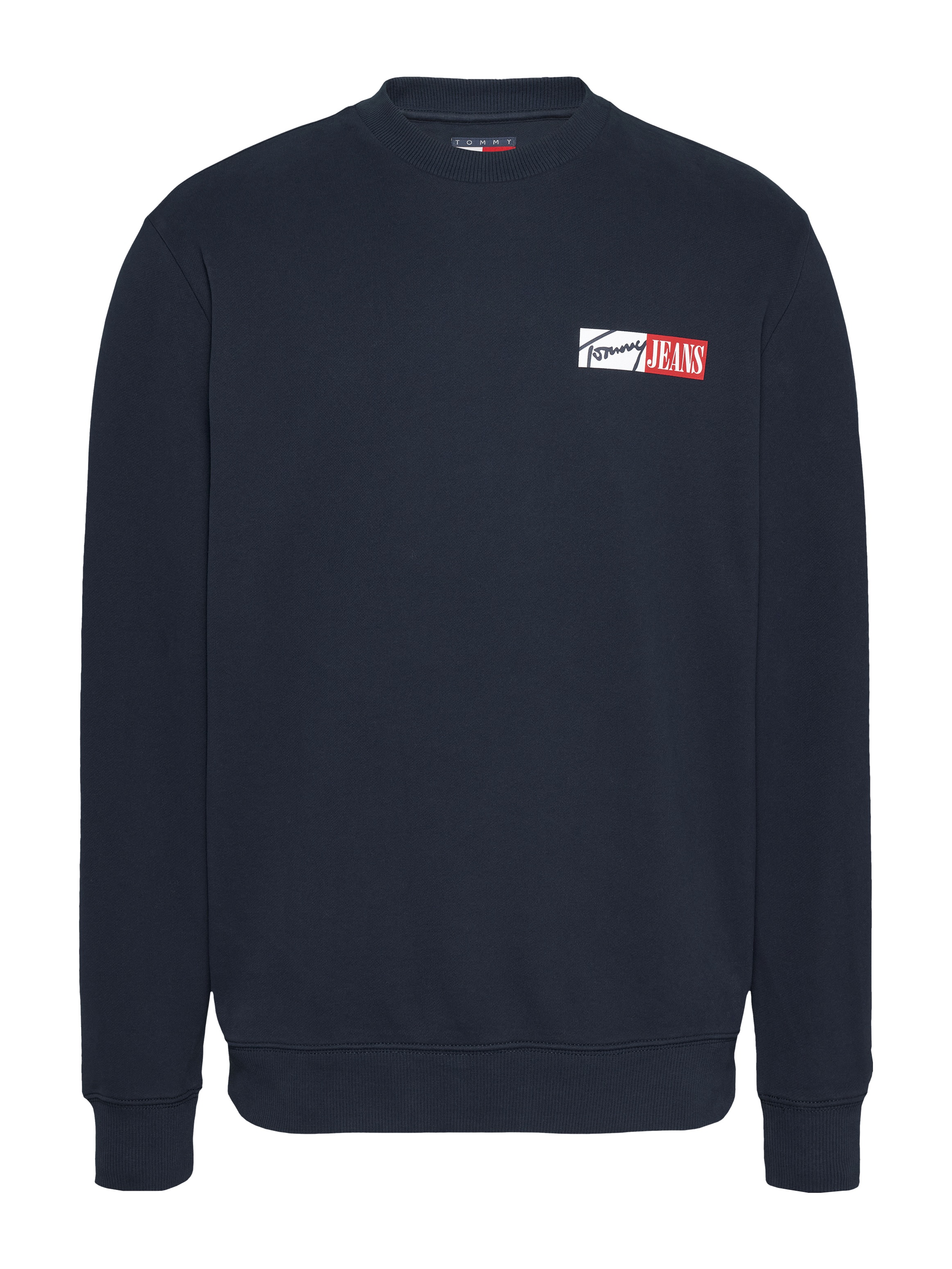Tommy Jeans Plus Sweatshirt »TJM REG ENTRY GRAPHIC CREW EXT«, in Großen Größen, Logodruck