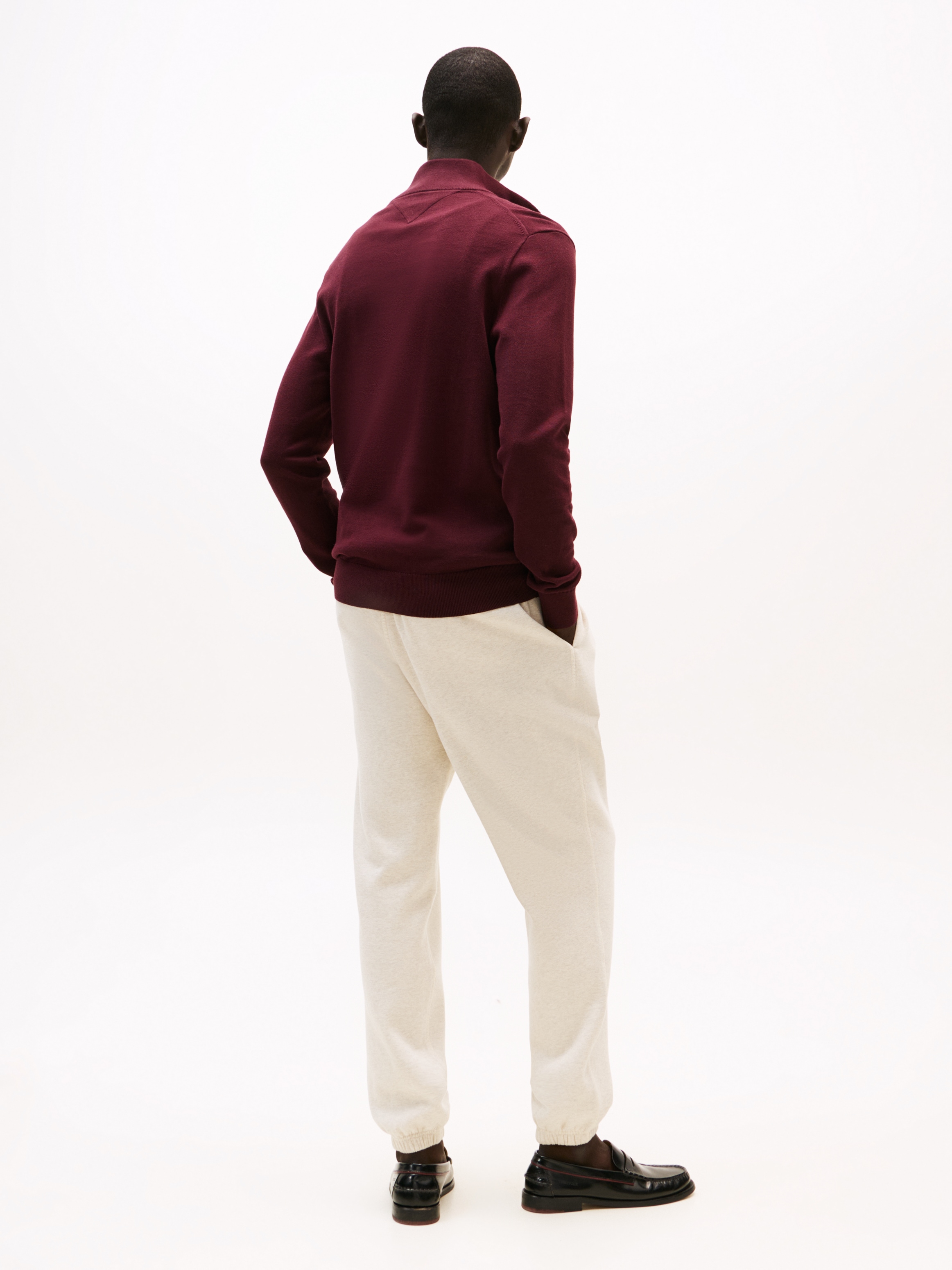 Tommy Hilfiger Troyer »ESSENTIAL COTTON ZIP MOCK«