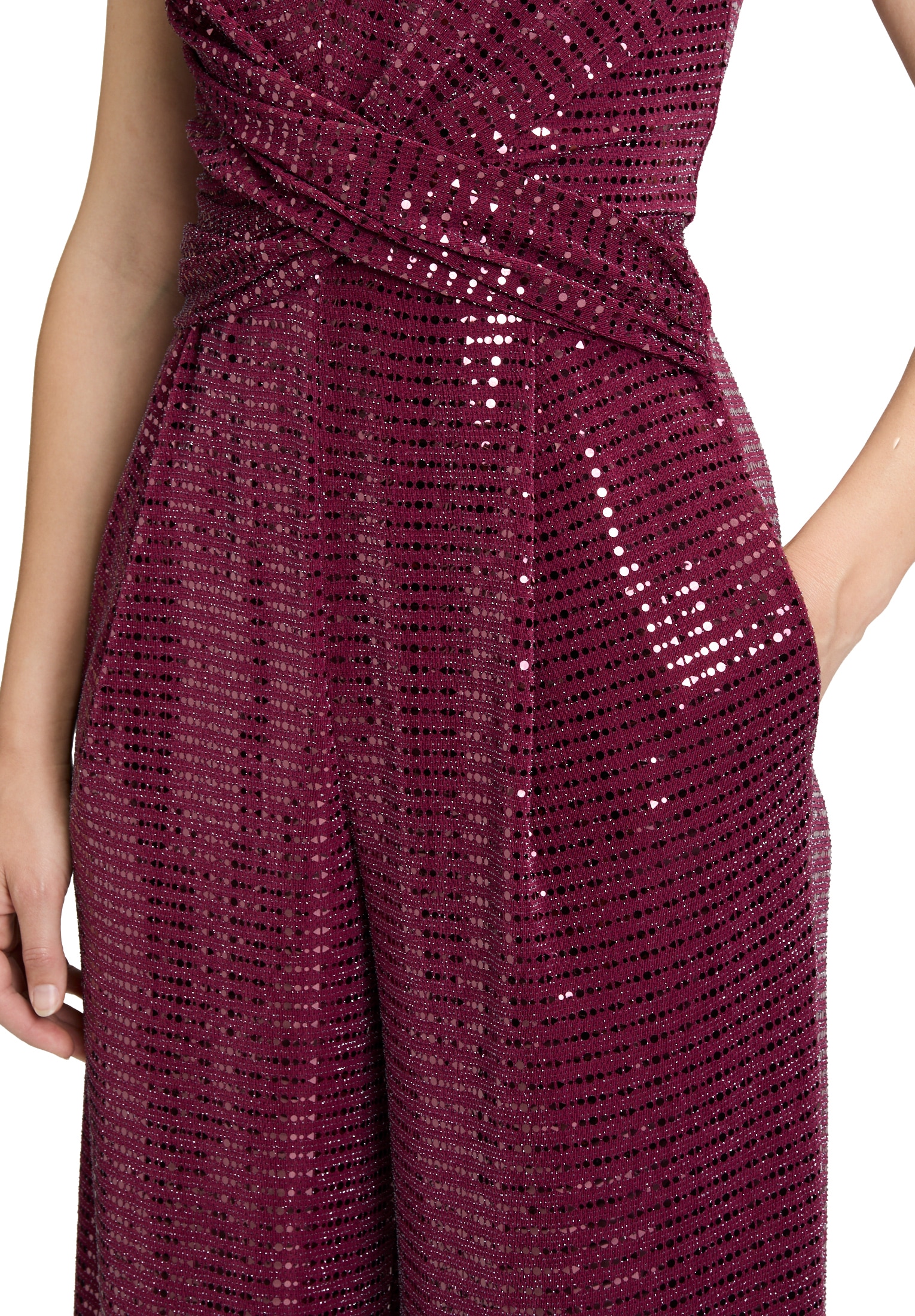 Vera Mont Jumpsuit »Jumpsuit im Glitzer-Look«