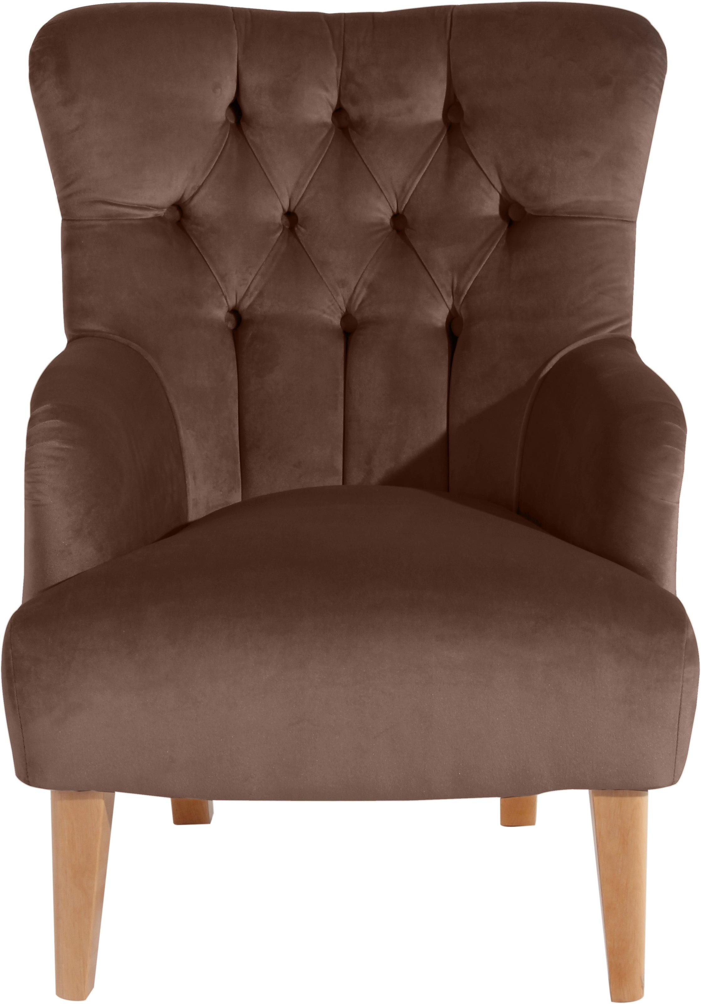 Max Winzer® Chesterfield-Sessel »Bradley«, mit edler Knopfheftung