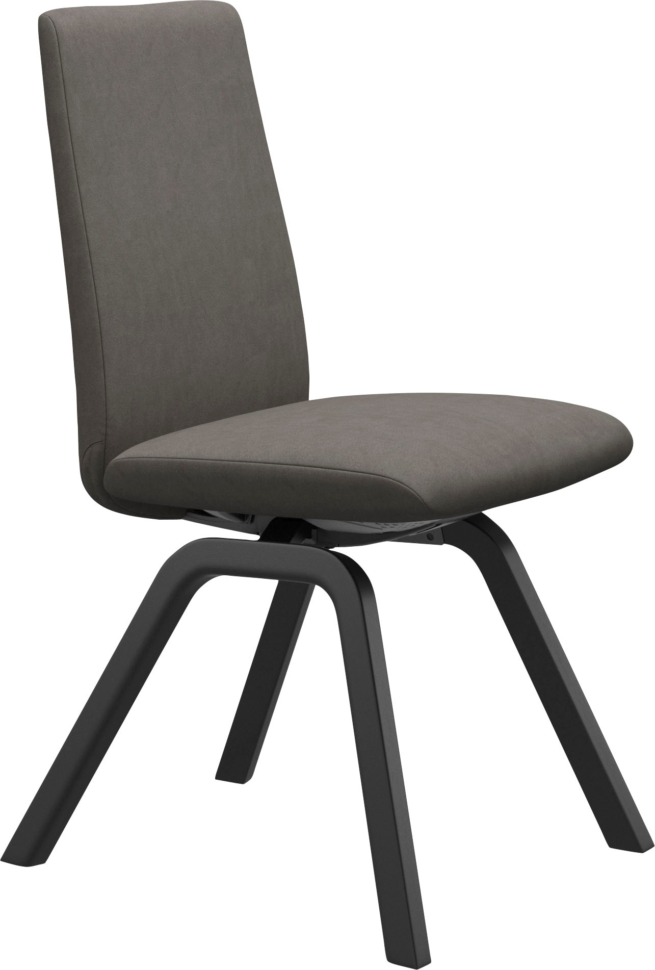 Stressless® Polsterstuhl »Laurel« () Low Back, Größe M, mit schräggestellten Beinen in Schwarz