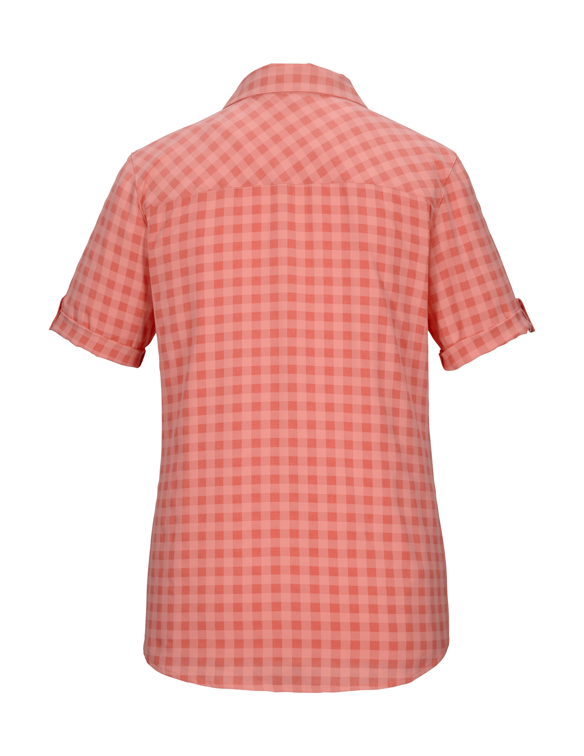 Killtec Funktionshemd »KOS 59 WMN WVN SHRT« Karierte, schnelltrocknende Damenbluse mit fixierbaren Ärmeln