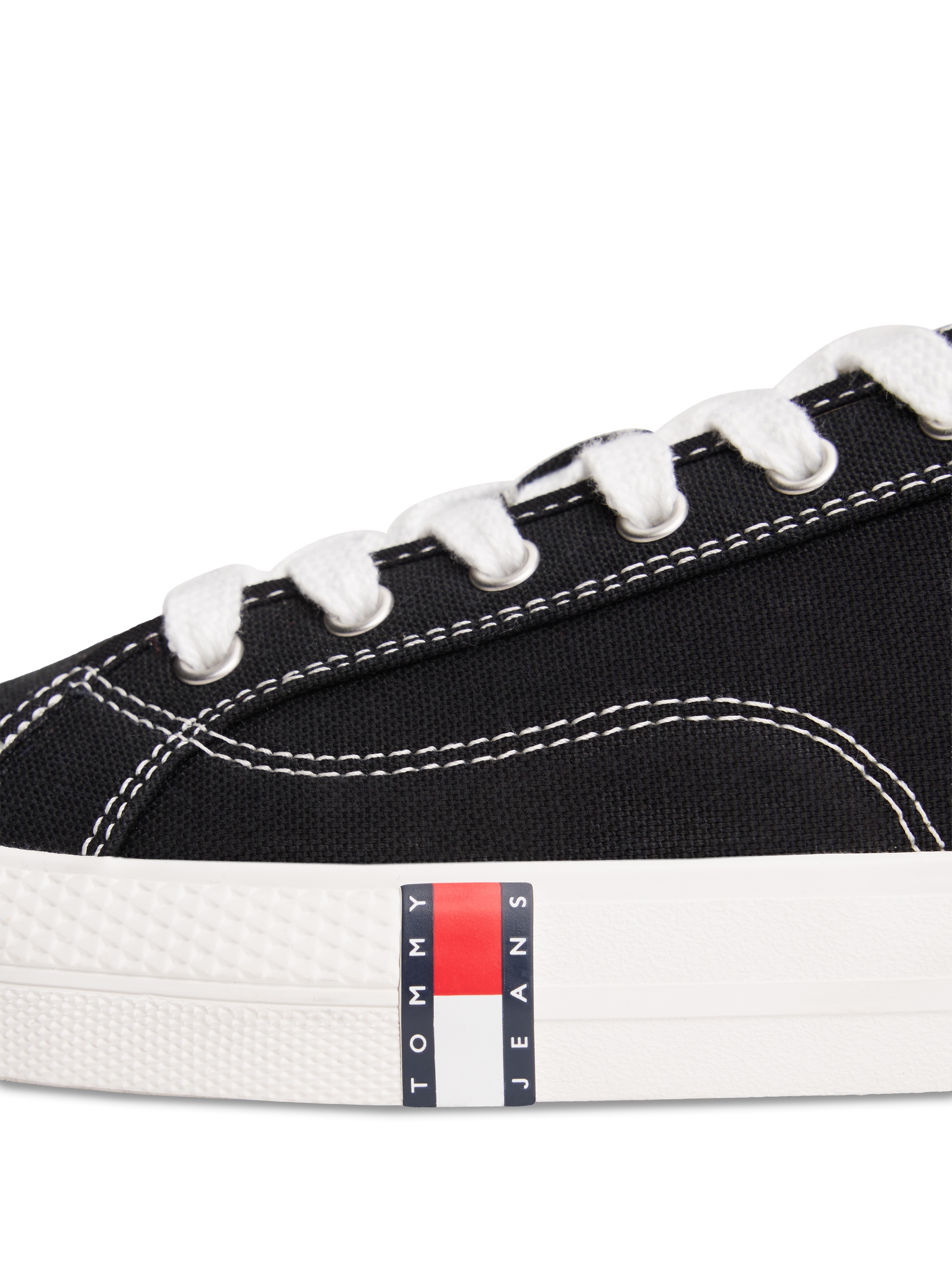 Tommy Jeans Plateausneaker »ARCHIVE Y2K«  Freizeitschuh, Halbschuh, Schnürer im Retro-Look mit Label im Plateau