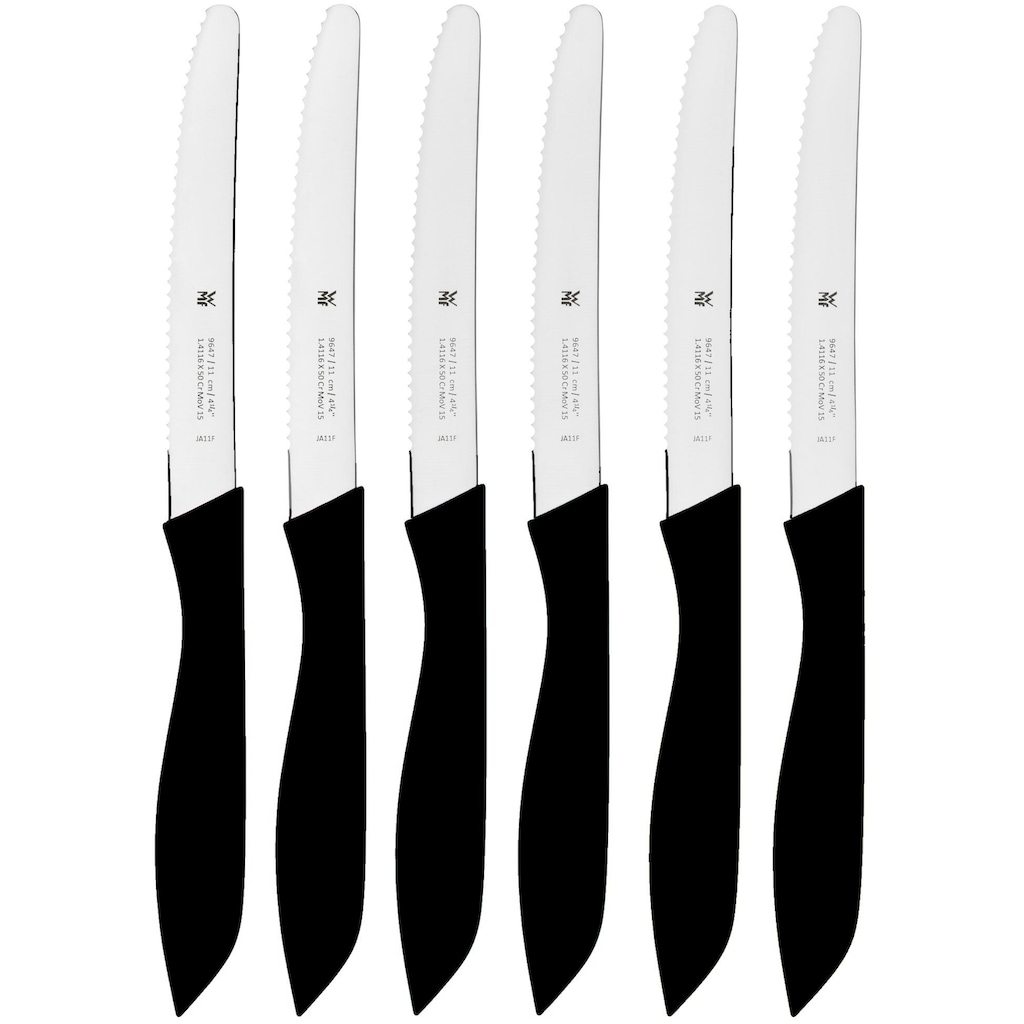 WMF Besteck-Set, (Set, 6 tlg.), ideal für Brotzeit, Spezialklingenstahl, 6 Stück