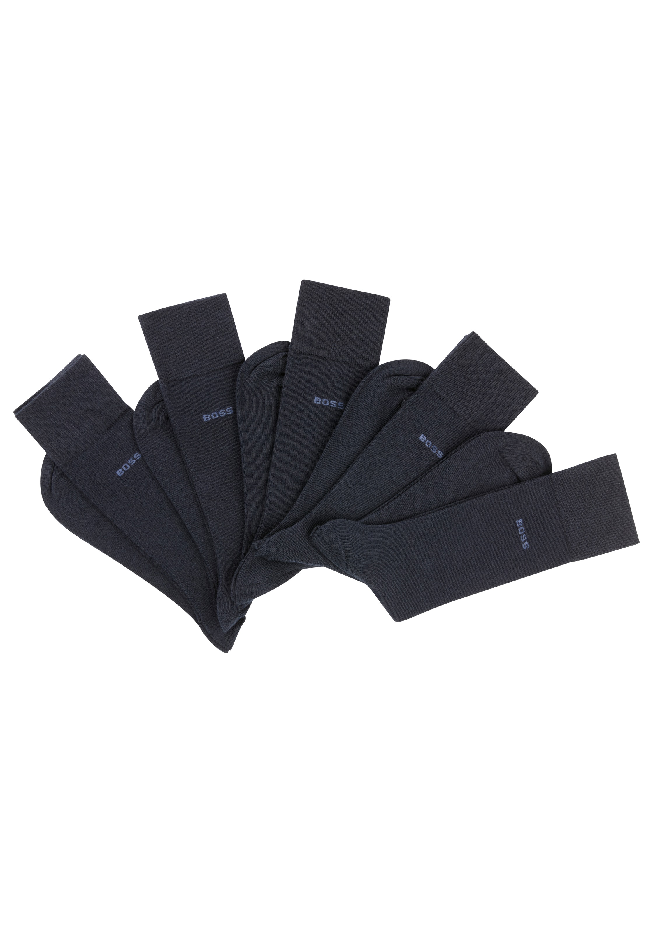 BOSS Socken »5P Uni Color CC« 5 Paar tlg. in klassischer Unifarbe