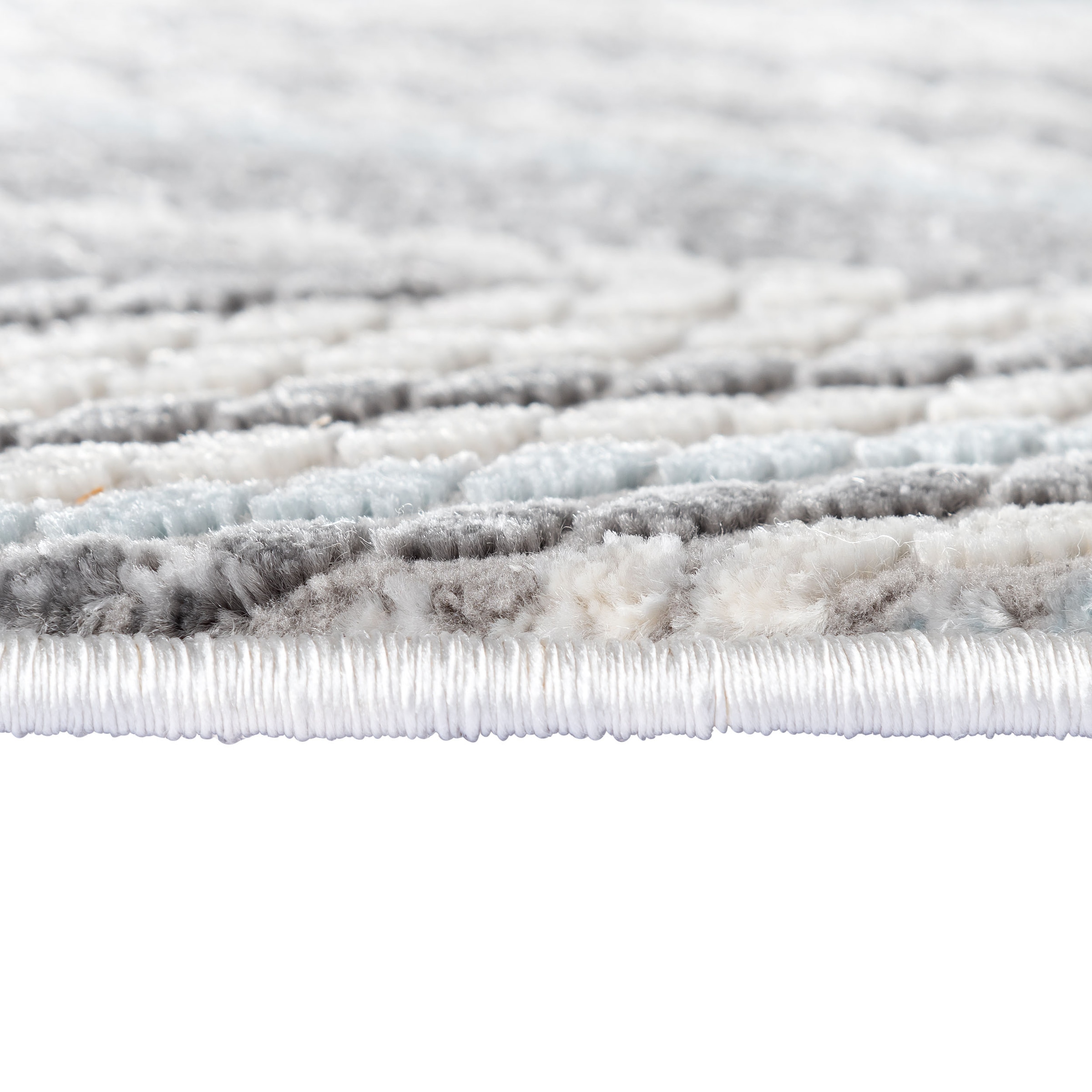 Sehrazat Teppich »Luxury 6500«, rechteckig, 13 mm Höhe, Wohnzimmer, Kurzflor, Hoch Tief Struktur