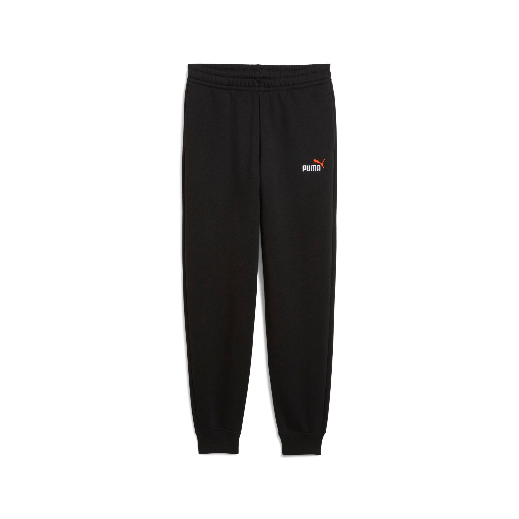PUMA Trainingshose »ESS 2 COLOR NO 1 LOGO SWEATPANTS FL B«  mit elastischem Bund, mit gerippten Bündchen