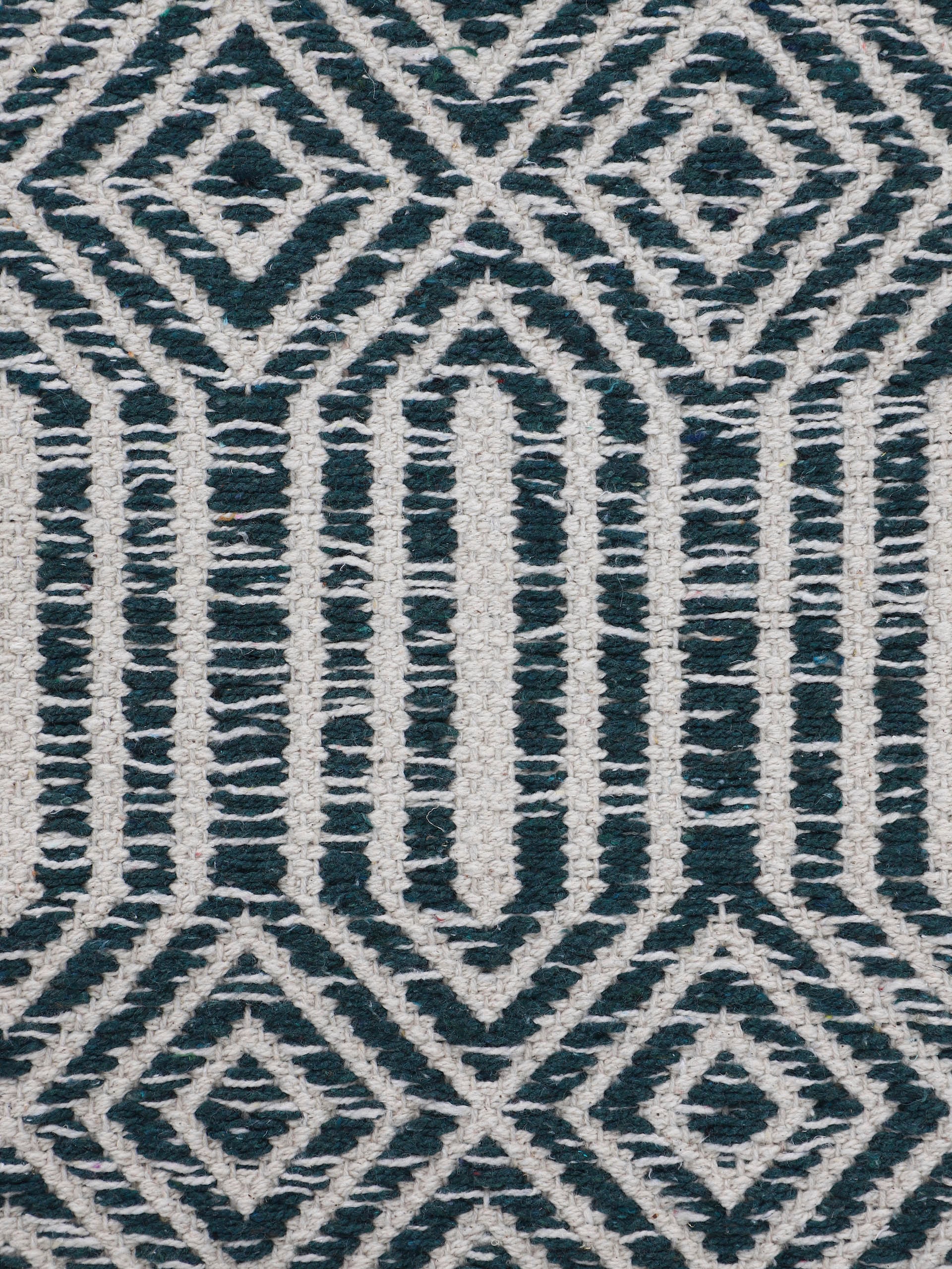carpetfine Teppich »Kelim Oregan«, rechteckig, 5 mm Höhe, Wendeteppich aus reiner Baumwolle, Wohnzimmer