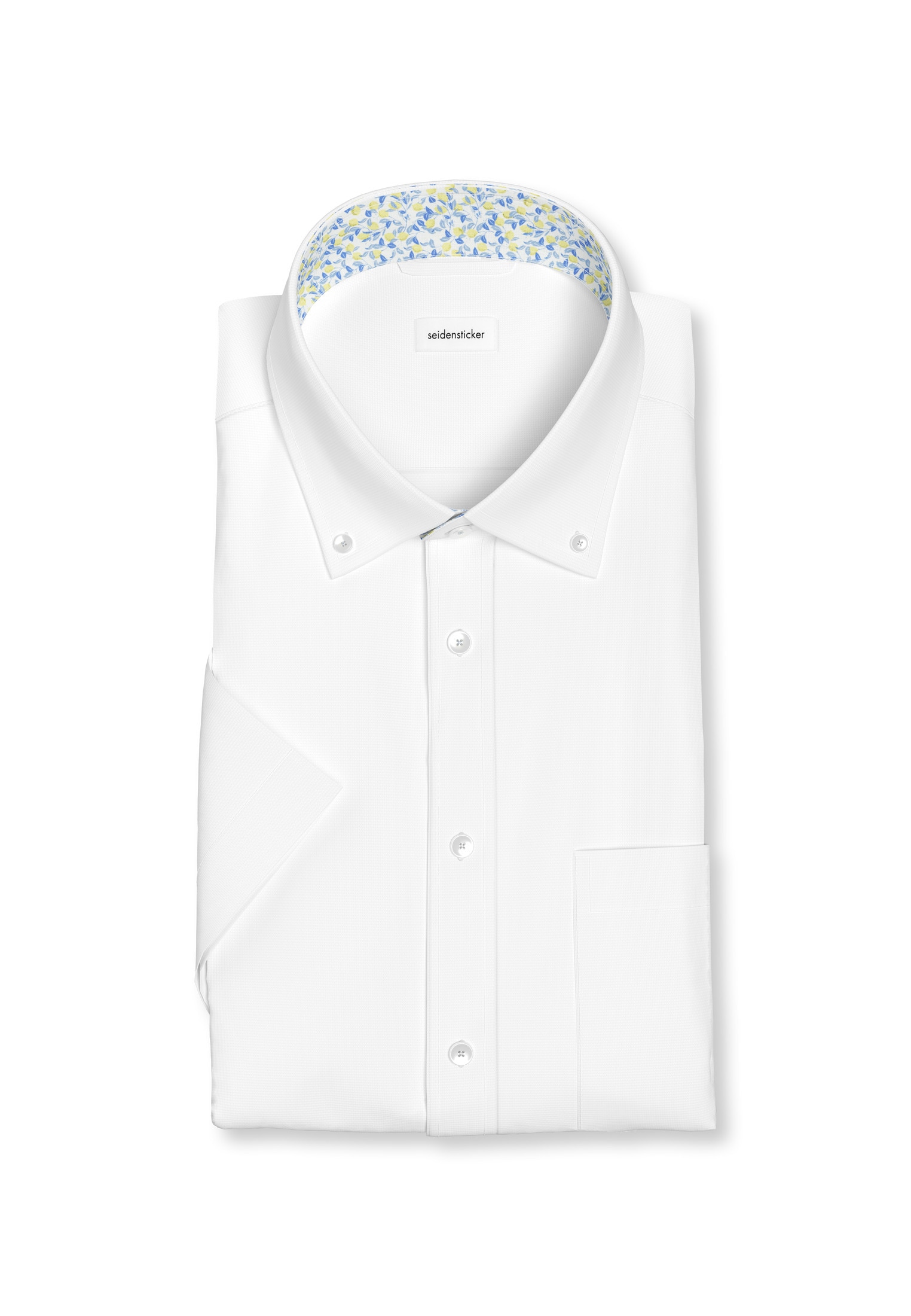 seidensticker Businesshemd »Regular« Regular 1/2 Button-Down-Kragen Struktur