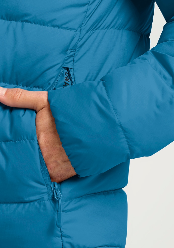 Jack Wolfskin Daunenjacke »ATHER DOWN HOODY M RDS« mit Kapuze
